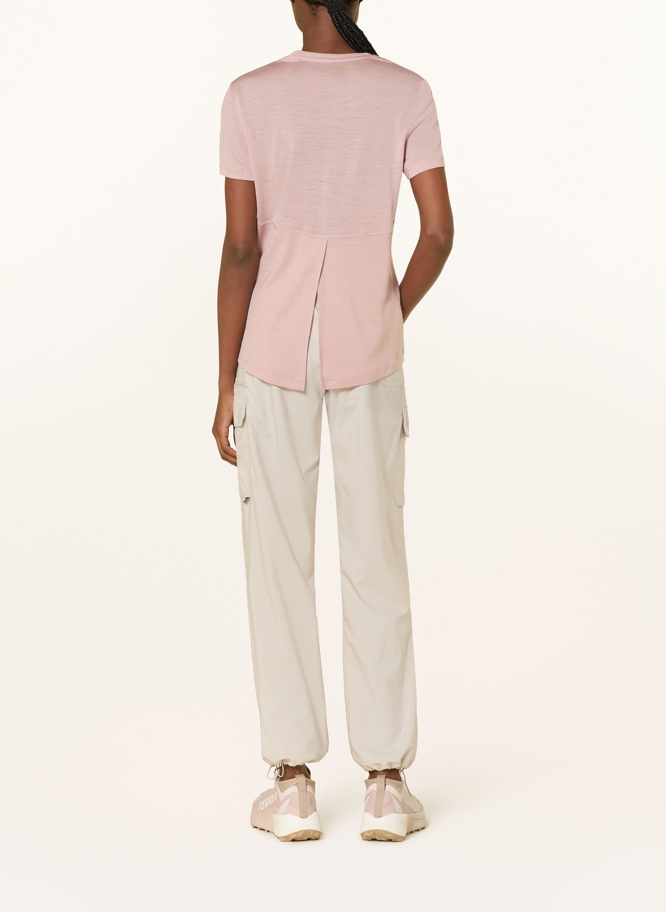 icebreaker Tričko 125 COOL-LITE™ SPEED s merino vlnou: RŮŽOVÁ