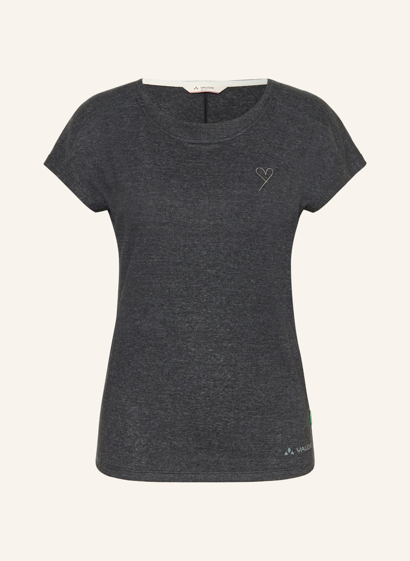VAUDE T-shirt NEYLAND: DARK GRAY