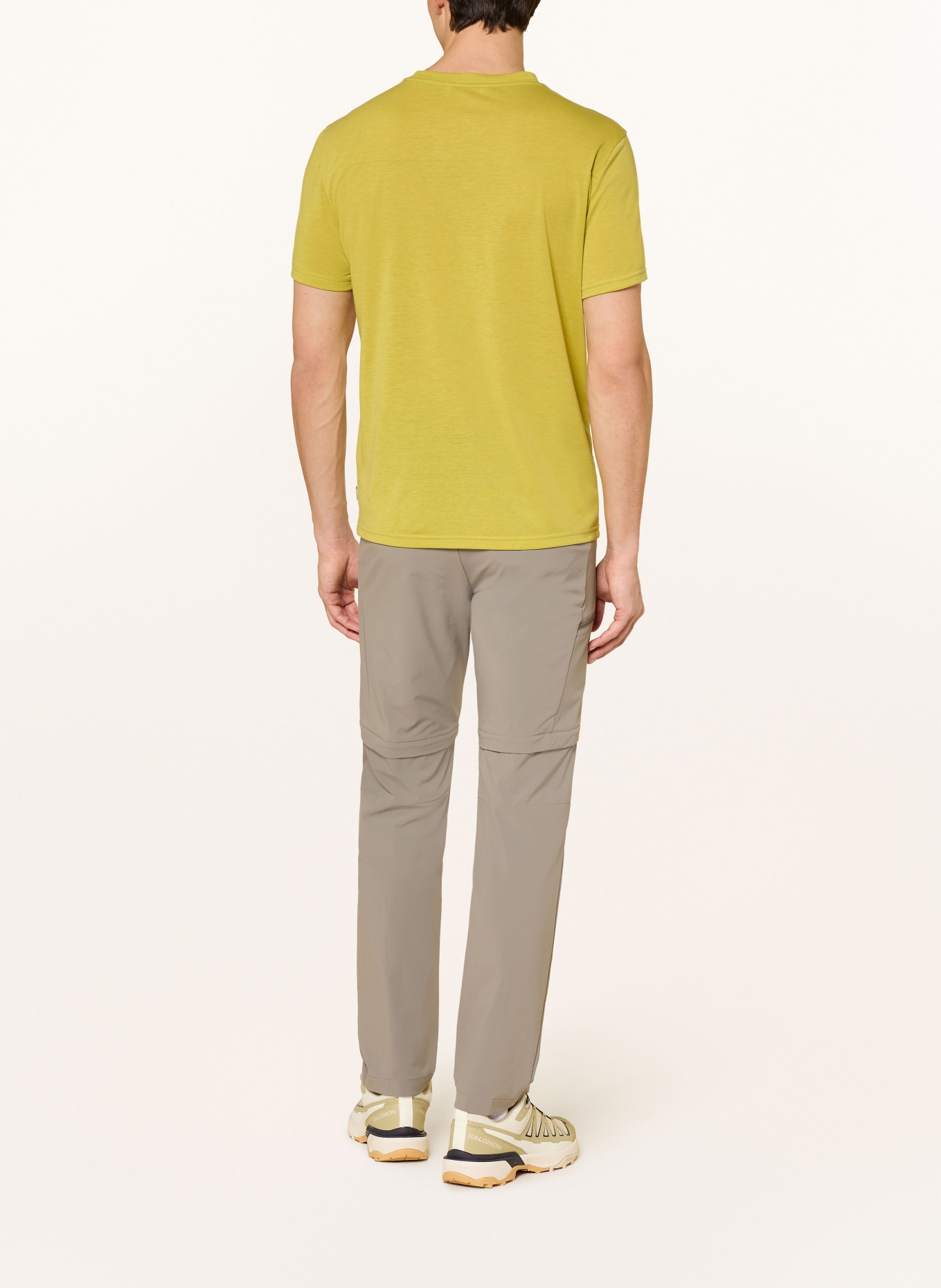 VAUDE T-shirt TEKOA III: DARK YELLOW