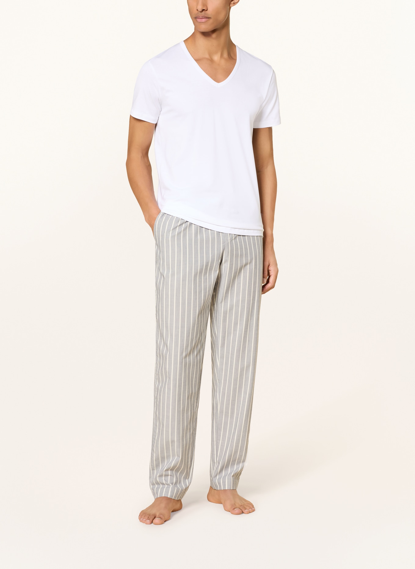 CALIDA Schlafshirt COTTON CODE: WEISS