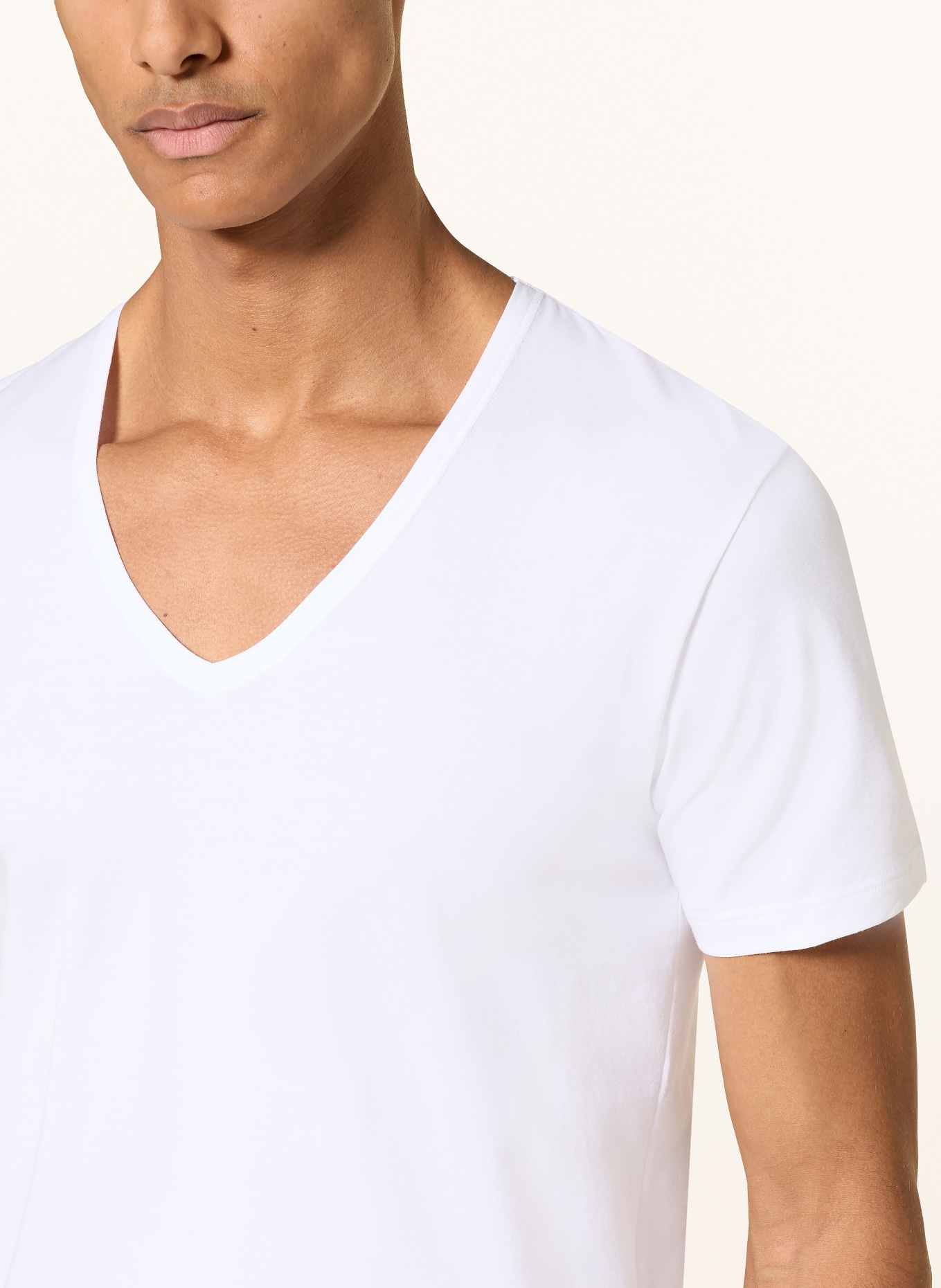 CALIDA Schlafshirt COTTON CODE: WEISS