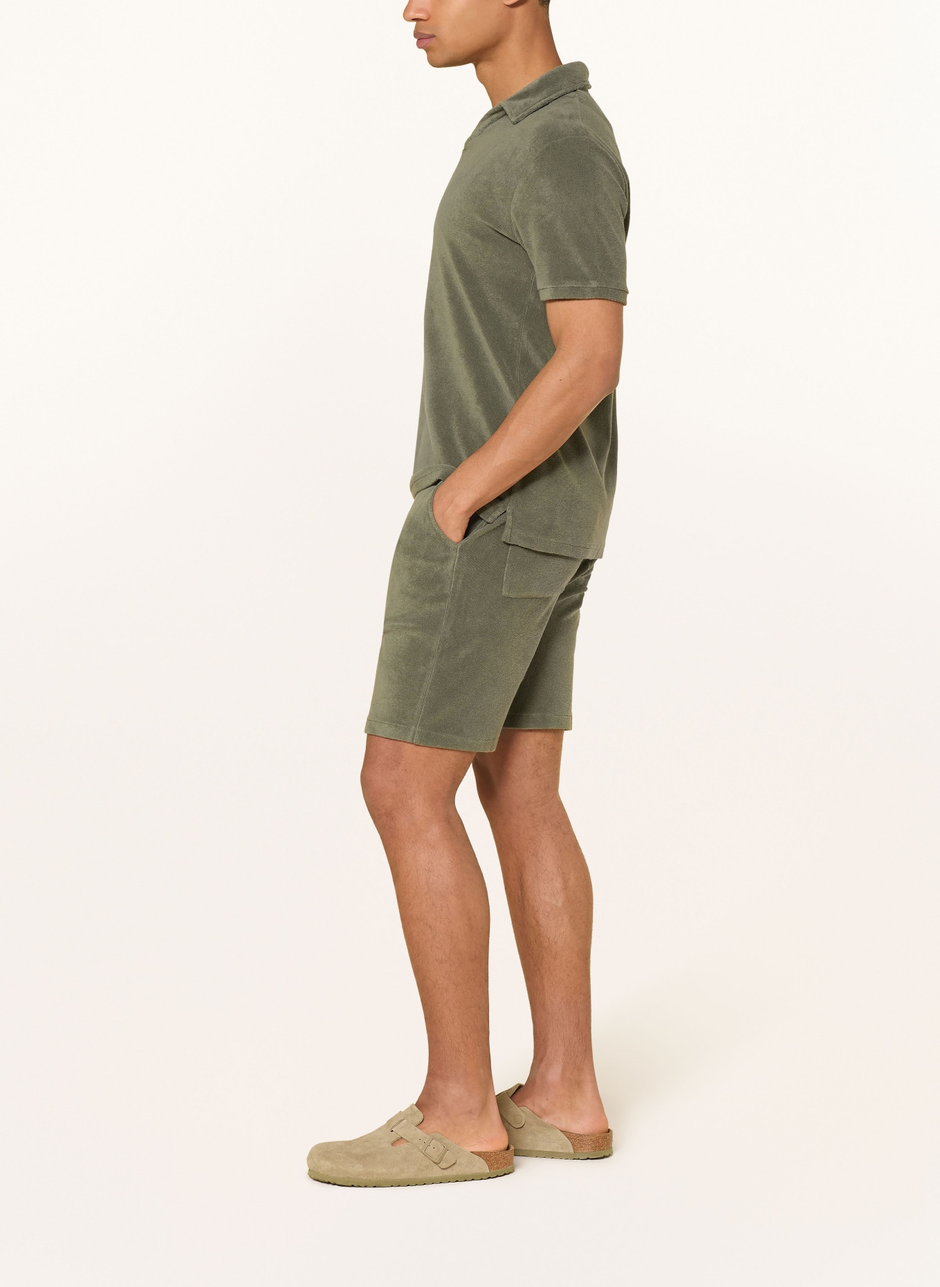 Juvia Frotté-shorts DAMEON: GRØN