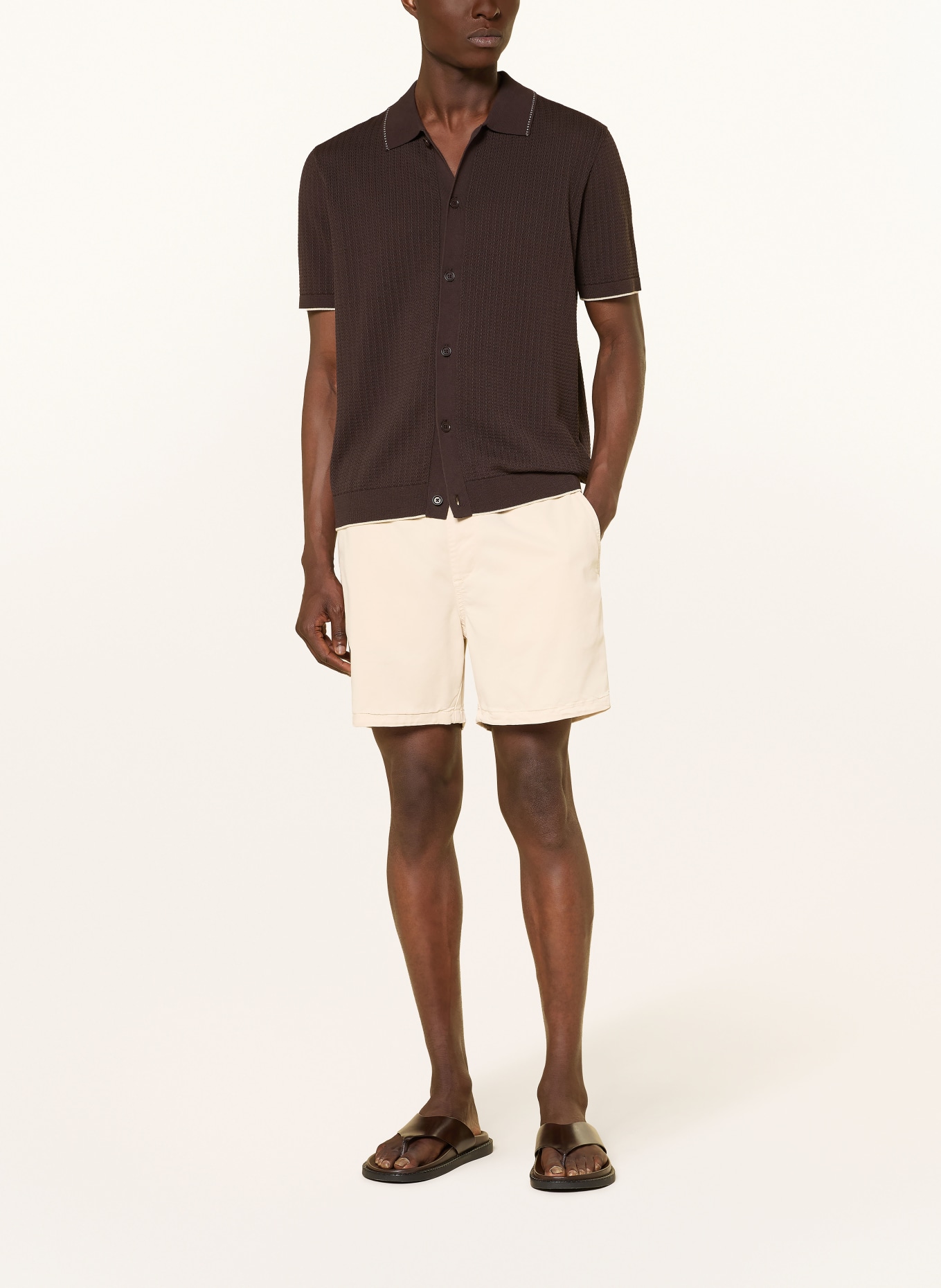 NN.07 Shorts GREGOR: CREME