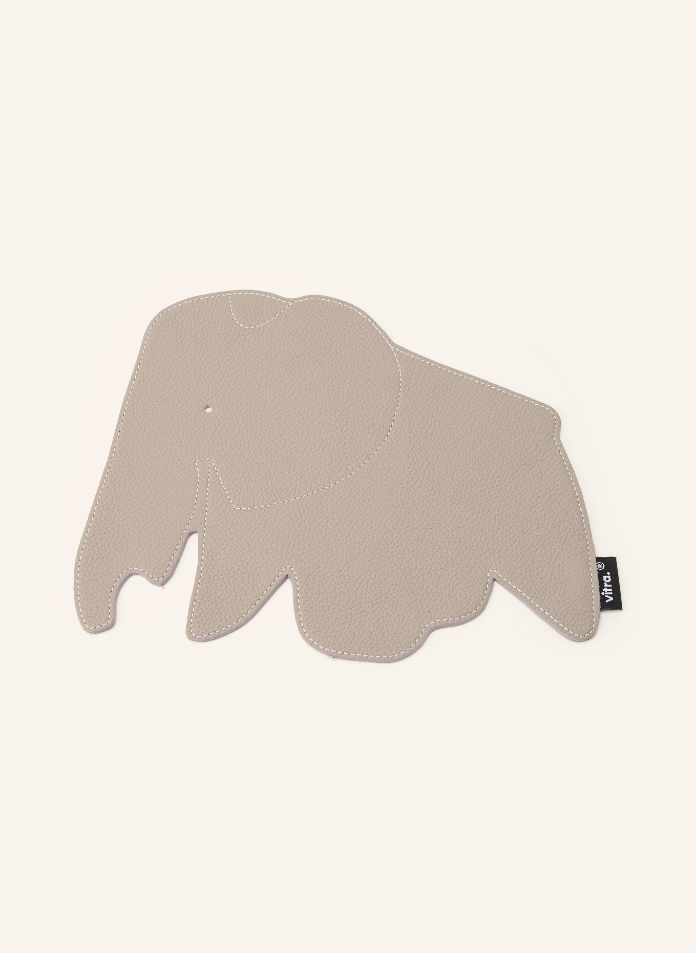 vitra ELEPHANT Leather Mouse Pad: BEIGE