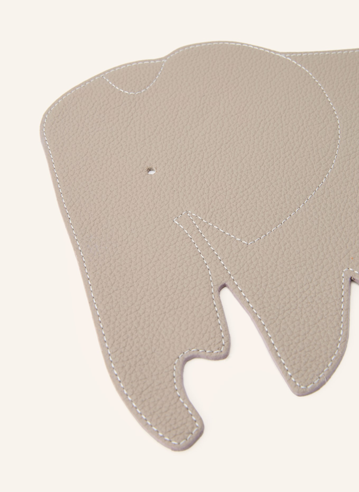 vitra ELEPHANT Leather Mouse Pad: BEIGE