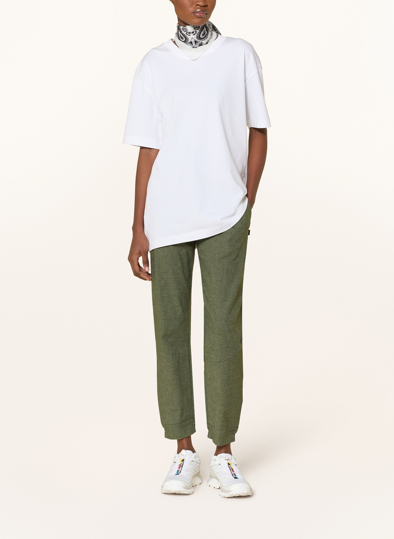 me°ru' Trekkingbroek VALENCE: DONKERGROEN