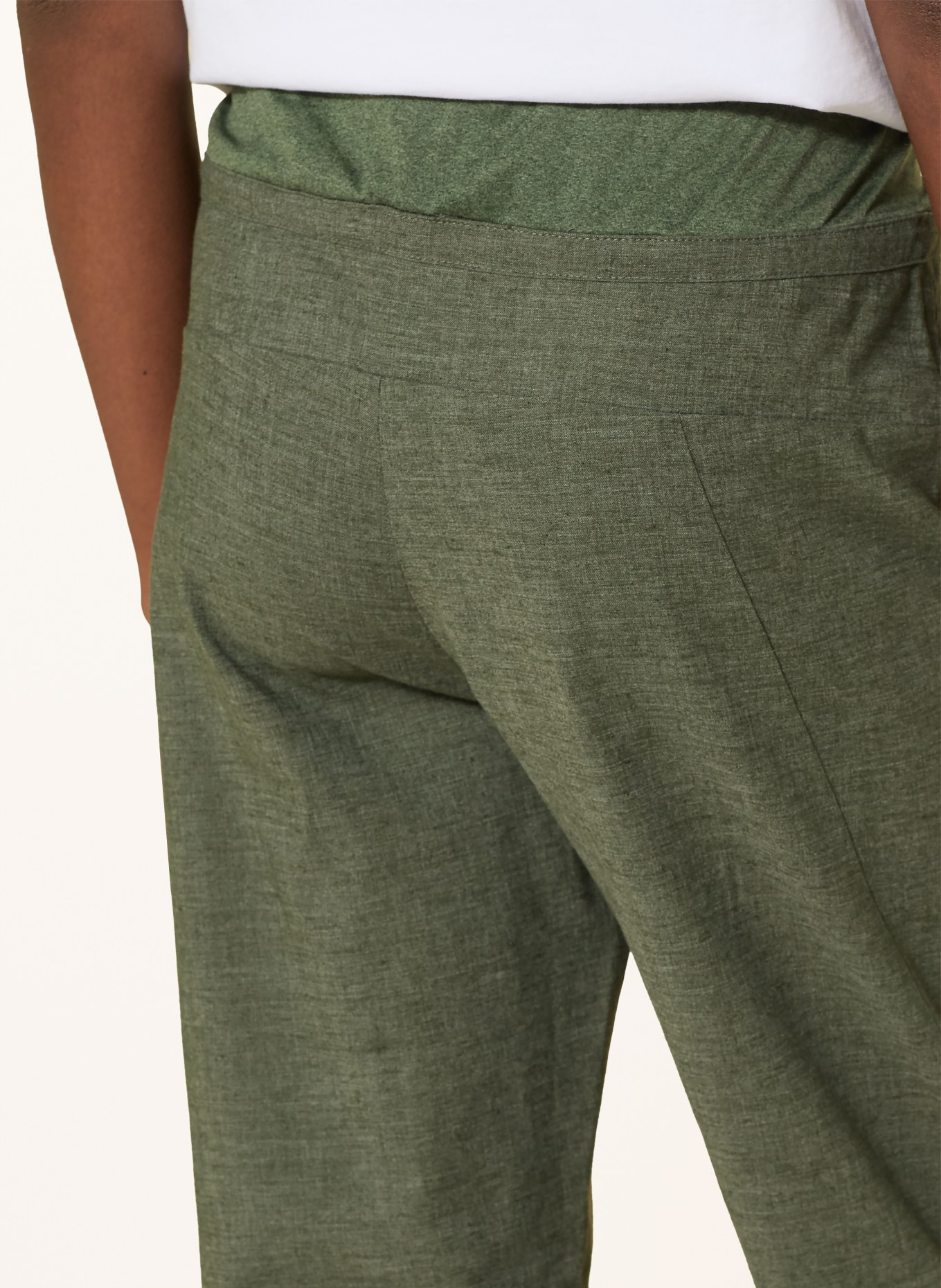 me°ru' Trekkingbroek VALENCE: DONKERGROEN