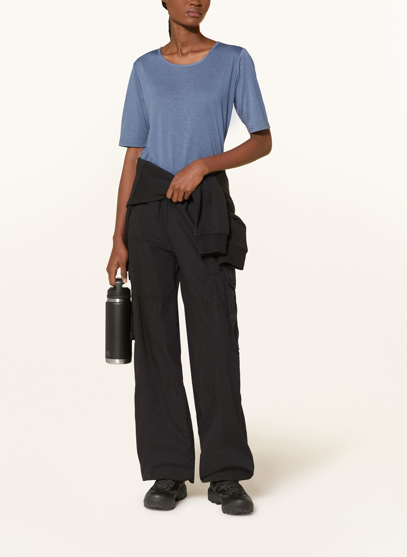 me°ru' T-shirt RUNDU: DARK BLUE