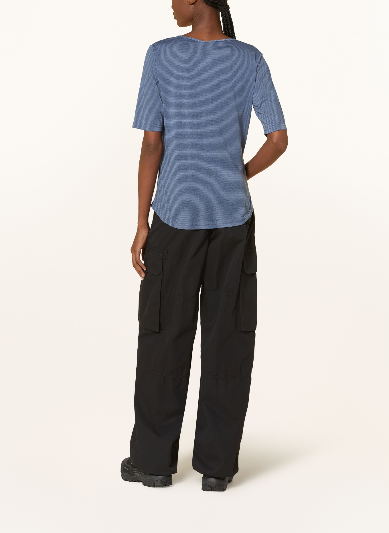 me°ru' T-shirt RUNDU: DARK BLUE