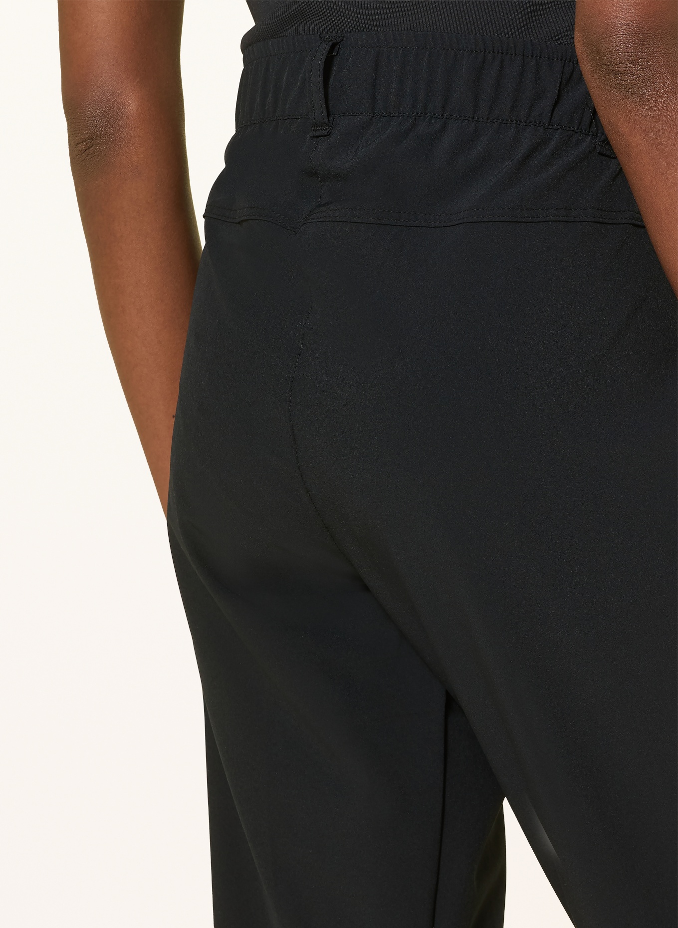 me°ru' 3/4 trekking trousers VALDIVIA: BLACK