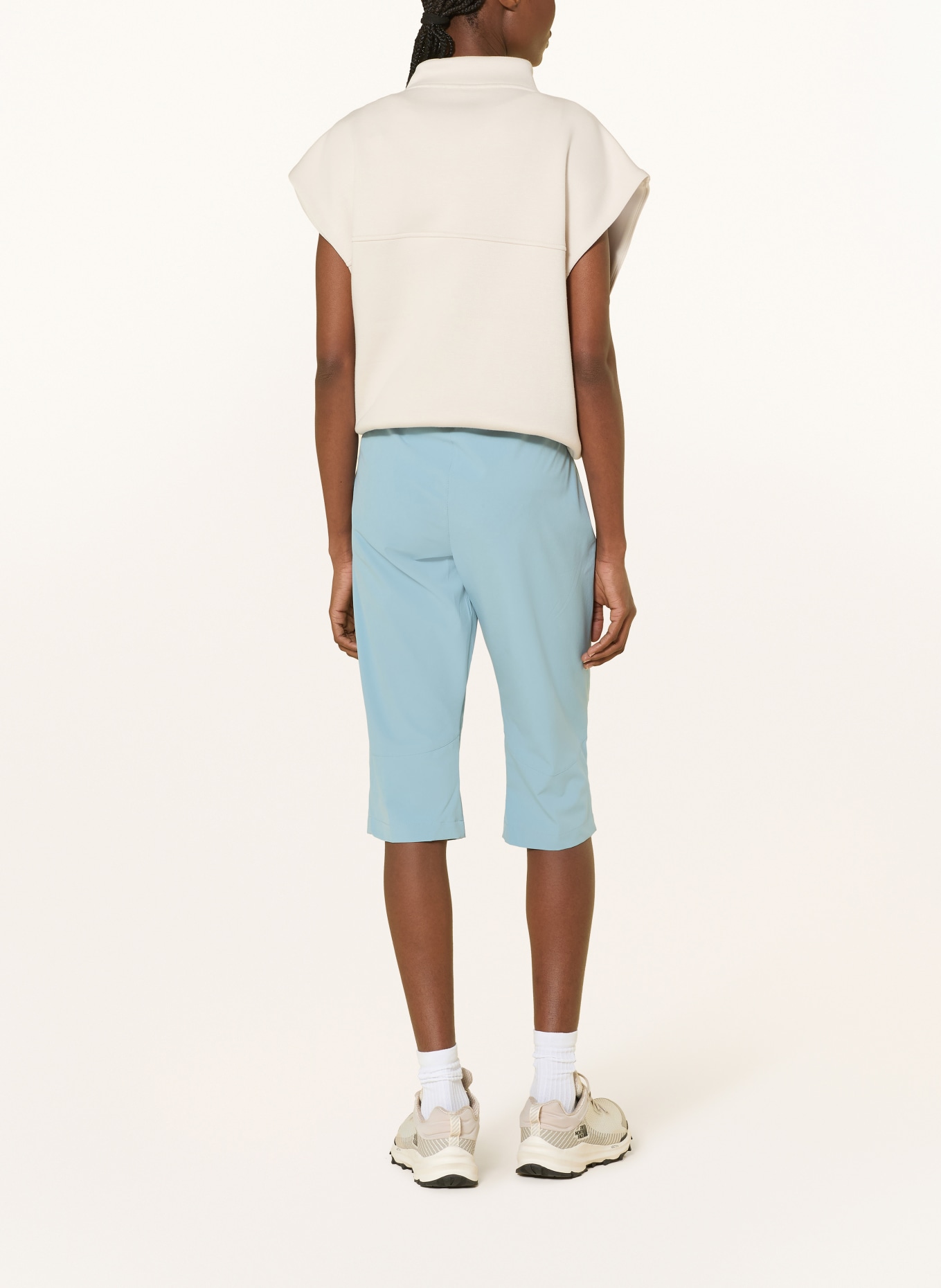 me°ru' 3/4 trekking trousers VALDIVIA: TURQUOISE