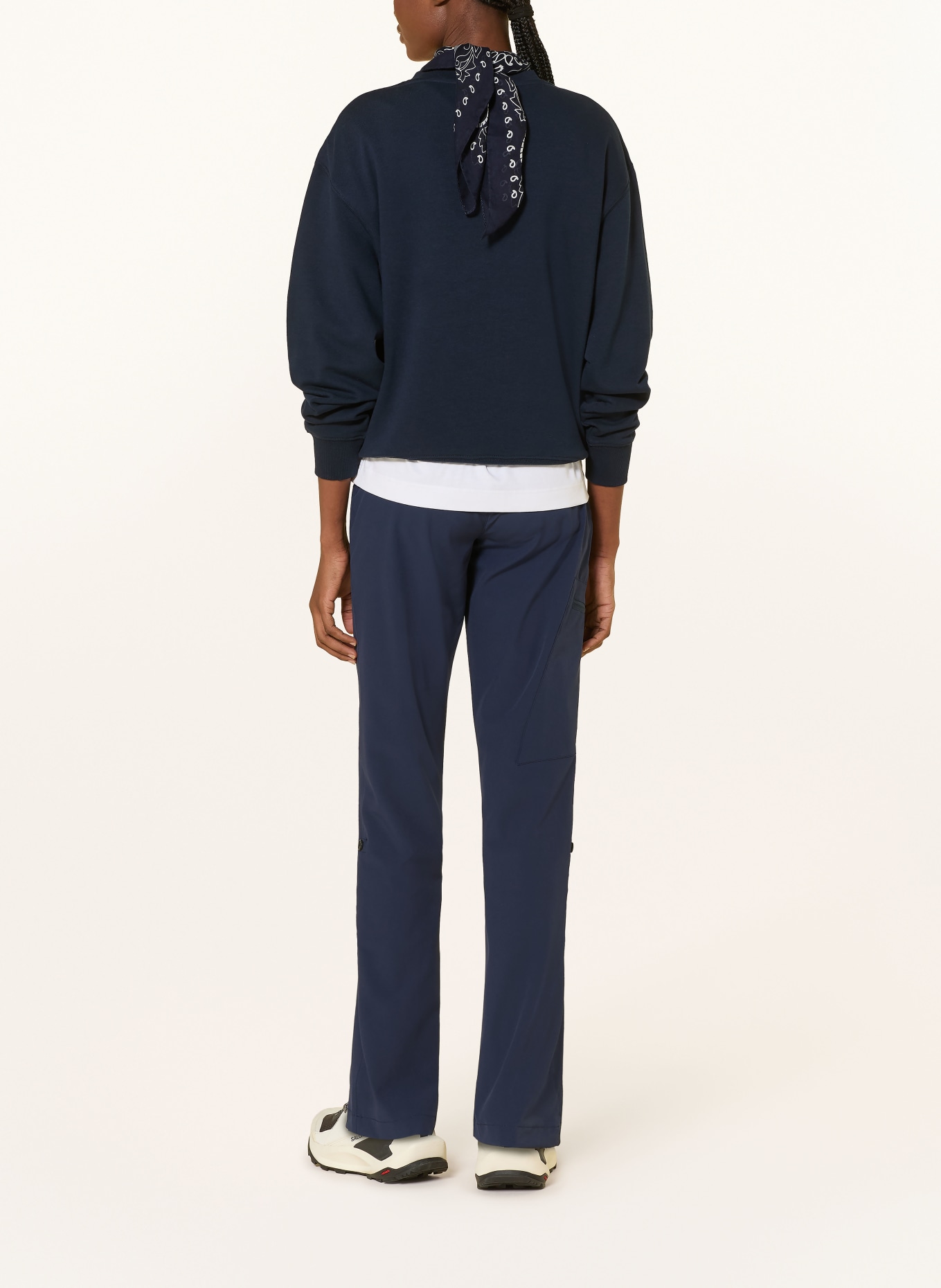 me°ru' Trekking pants SILVES: DARK BLUE