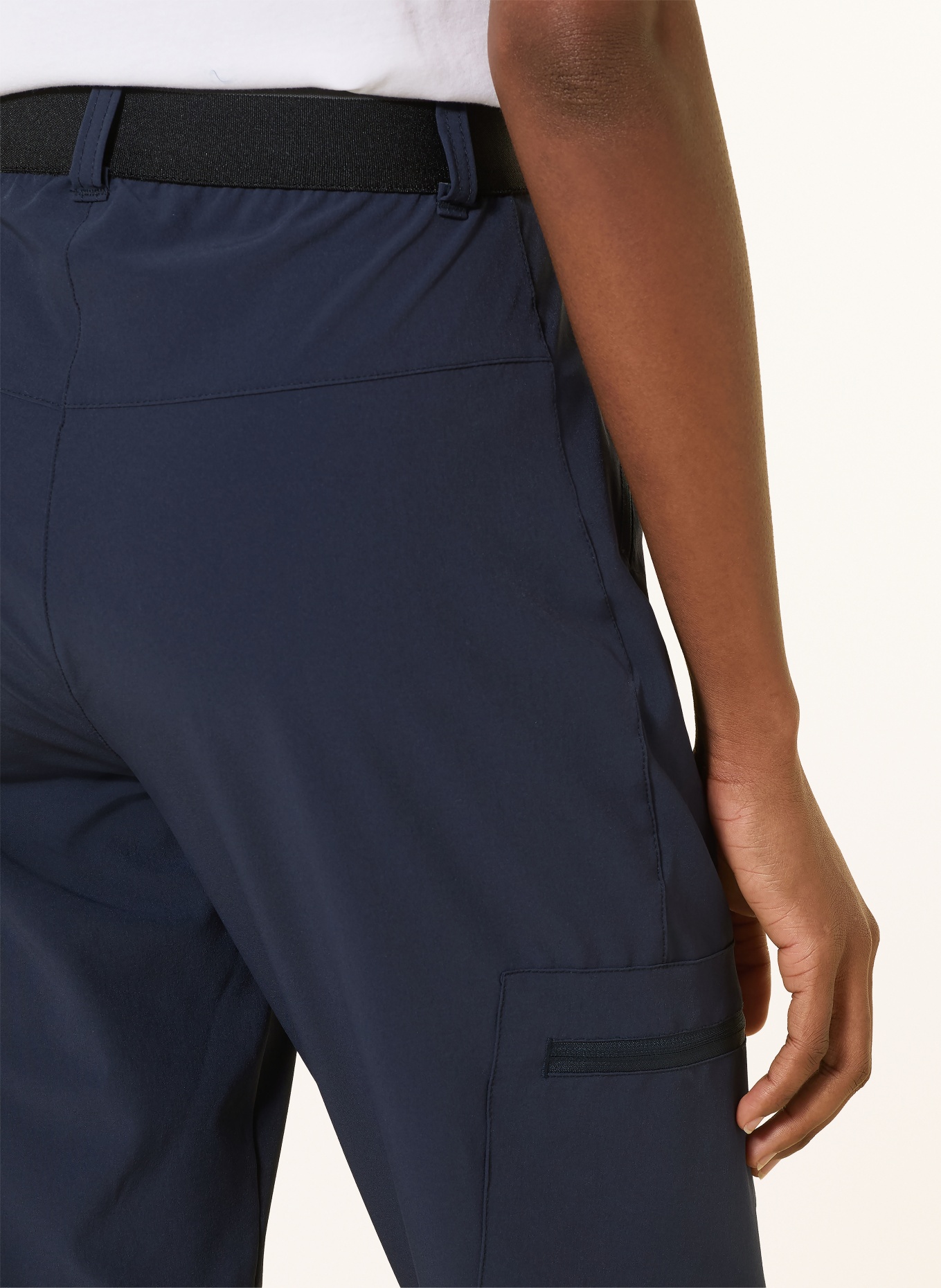 me°ru' Trekking pants SILVES: DARK BLUE