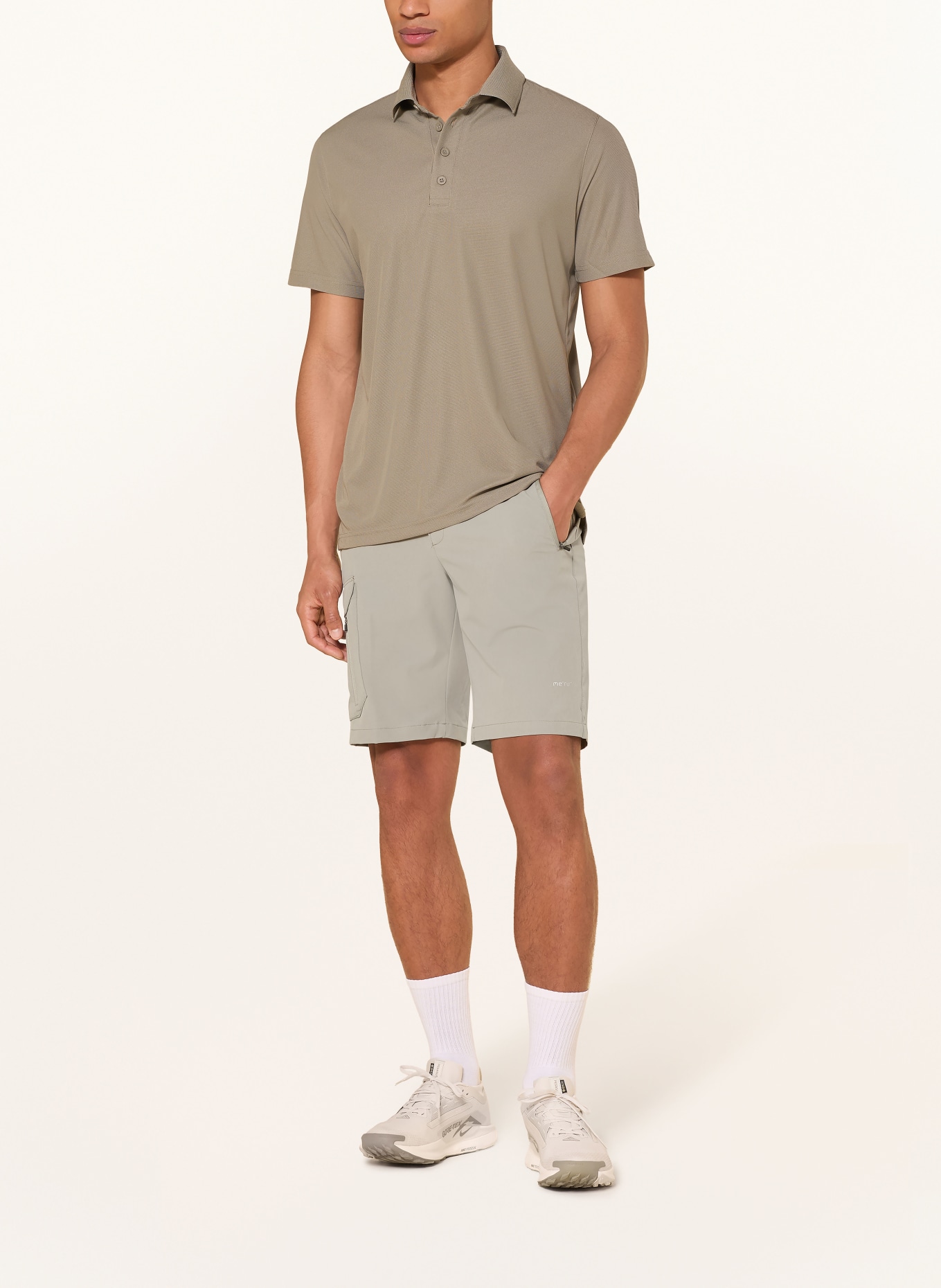me°ru' Trekking shorts SEVRAN: LIGHT GREEN