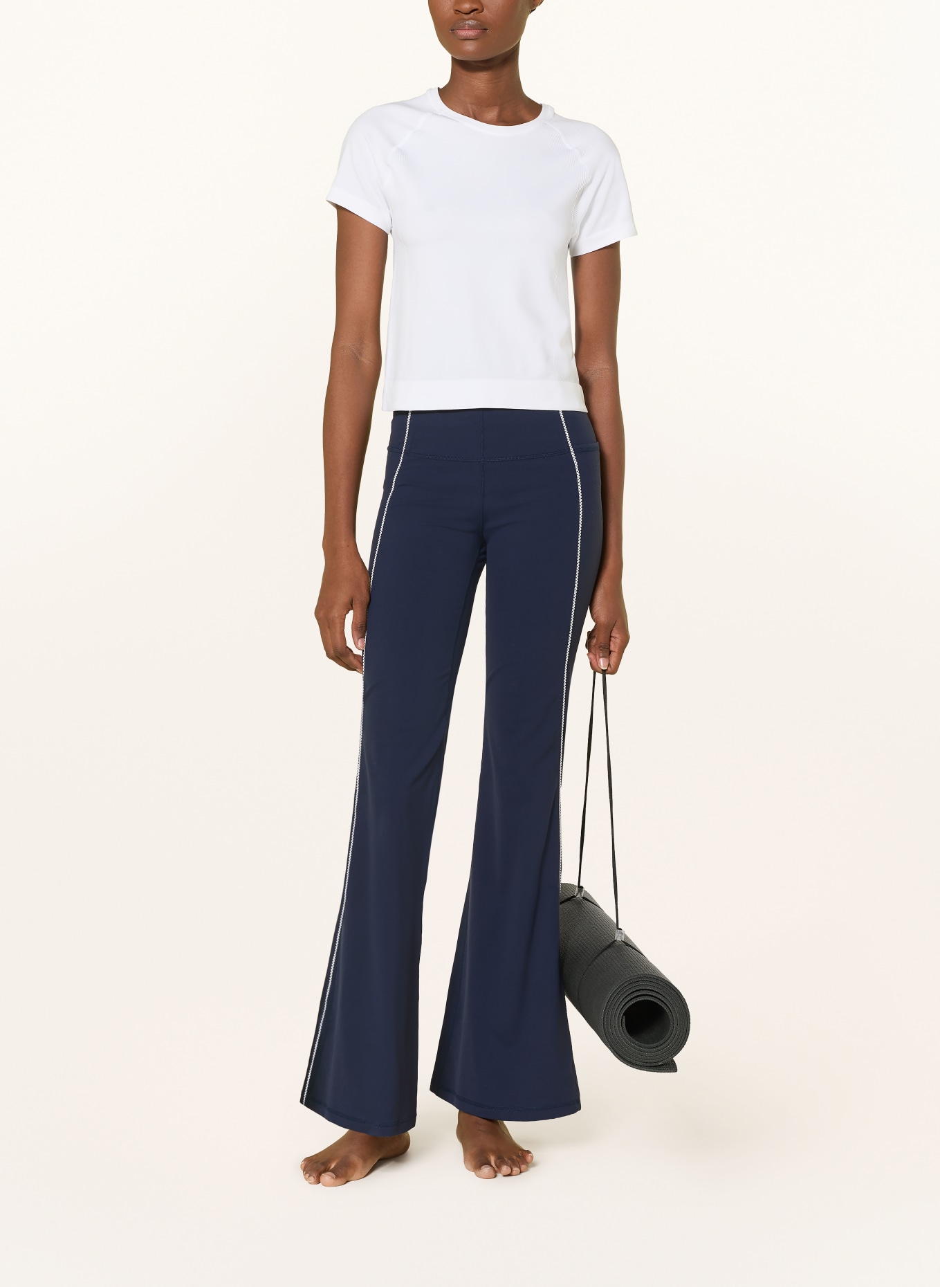 Sweaty Betty Tights: DUNKELBLAU / WEISS