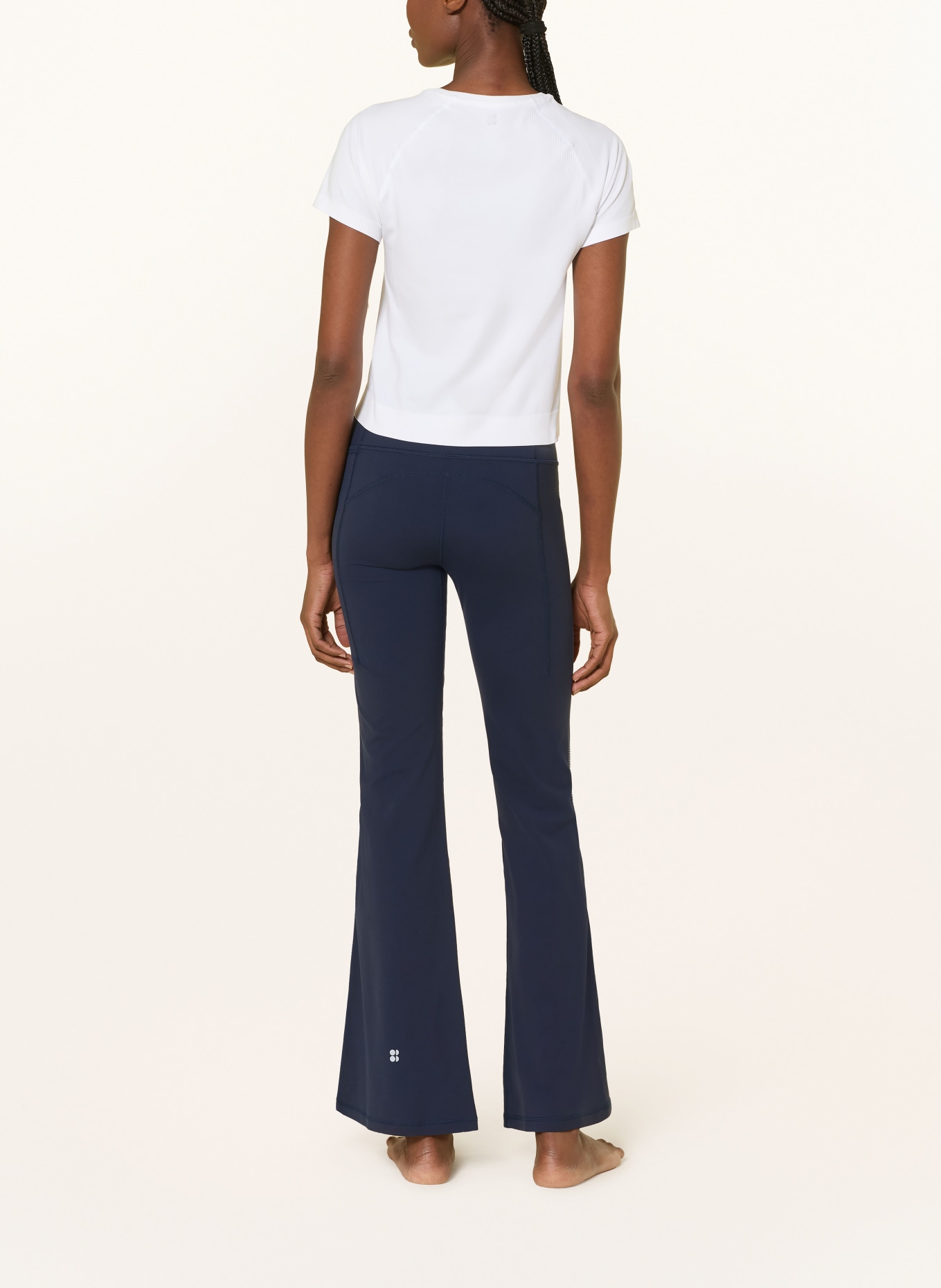 Sweaty Betty Tights: DUNKELBLAU / WEISS