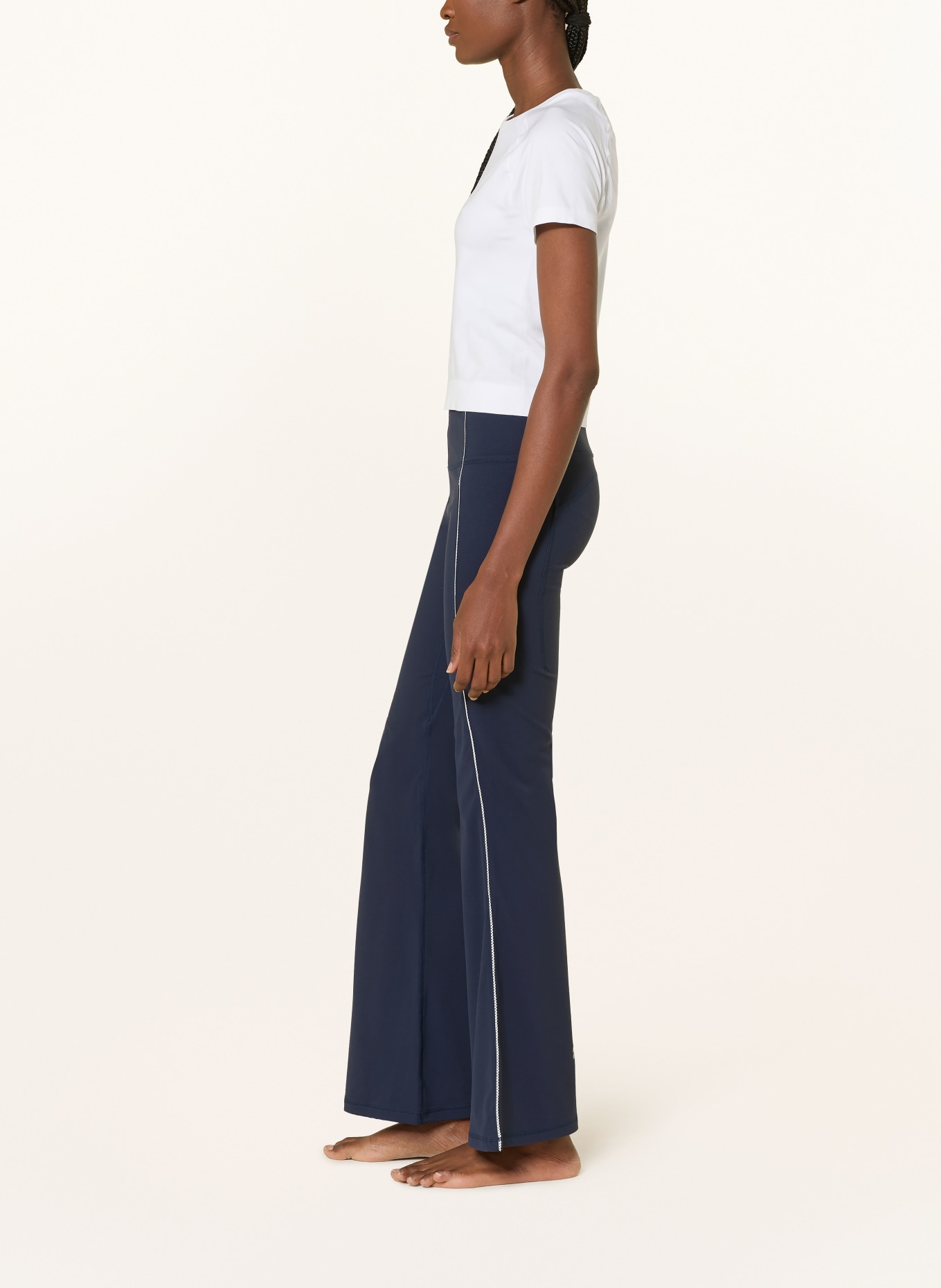 Sweaty Betty Tights: DUNKELBLAU / WEISS