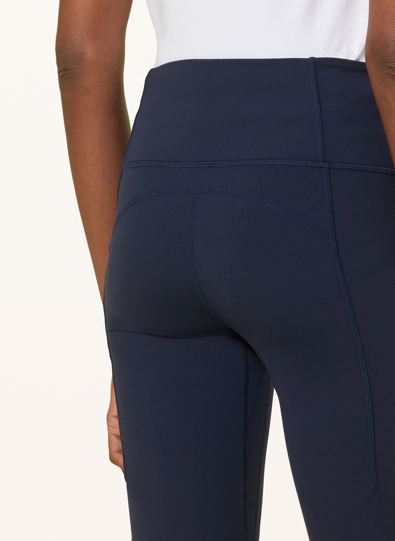 Sweaty Betty Tights: DUNKELBLAU / WEISS