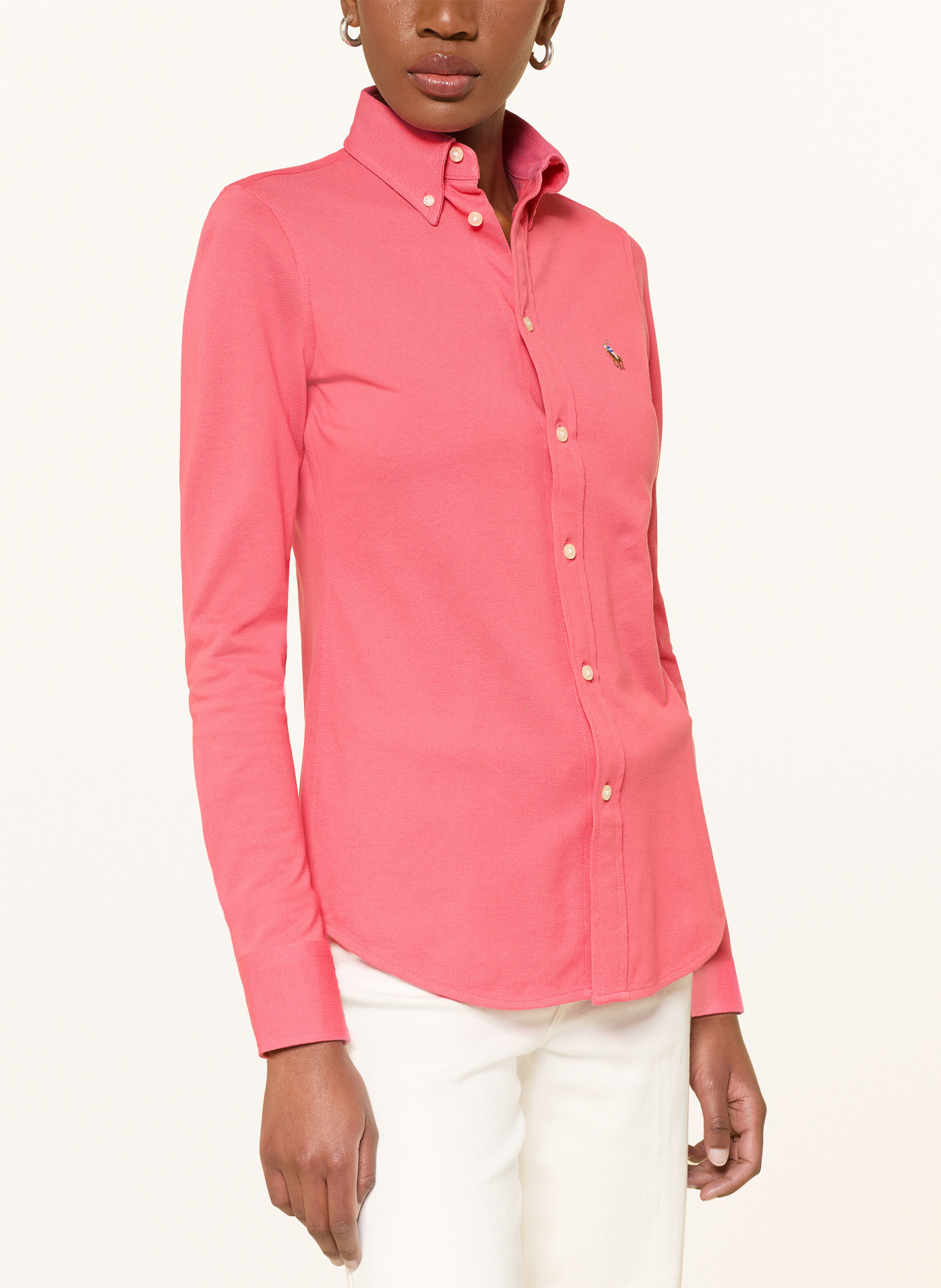 POLO RALPH LAUREN Košilová halenka: ČERVENÁ