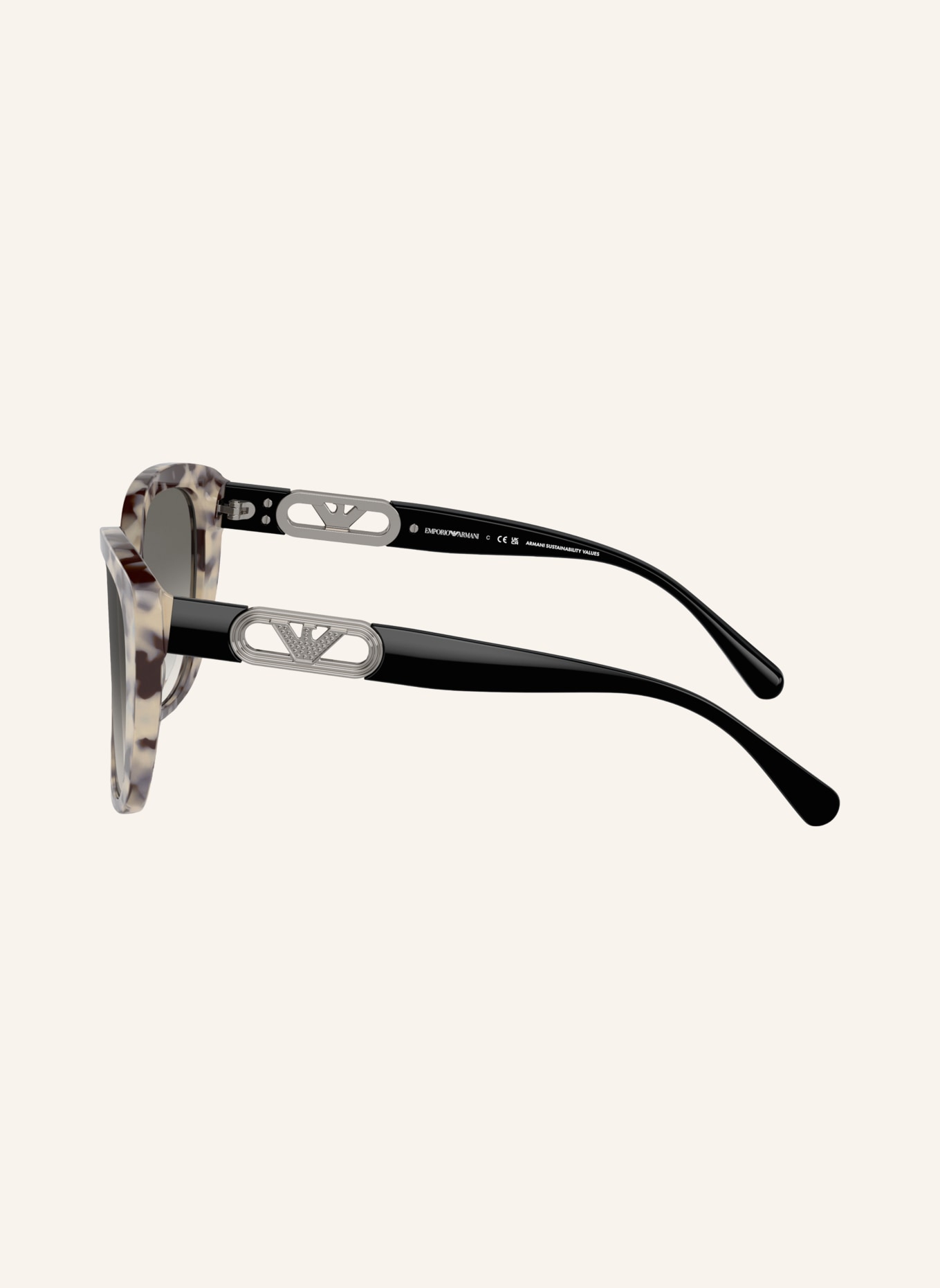 EMPORIO ARMANI Okulary przeciwsłoneczne EA4214U: HAVANA/ SZARY GRADIENT