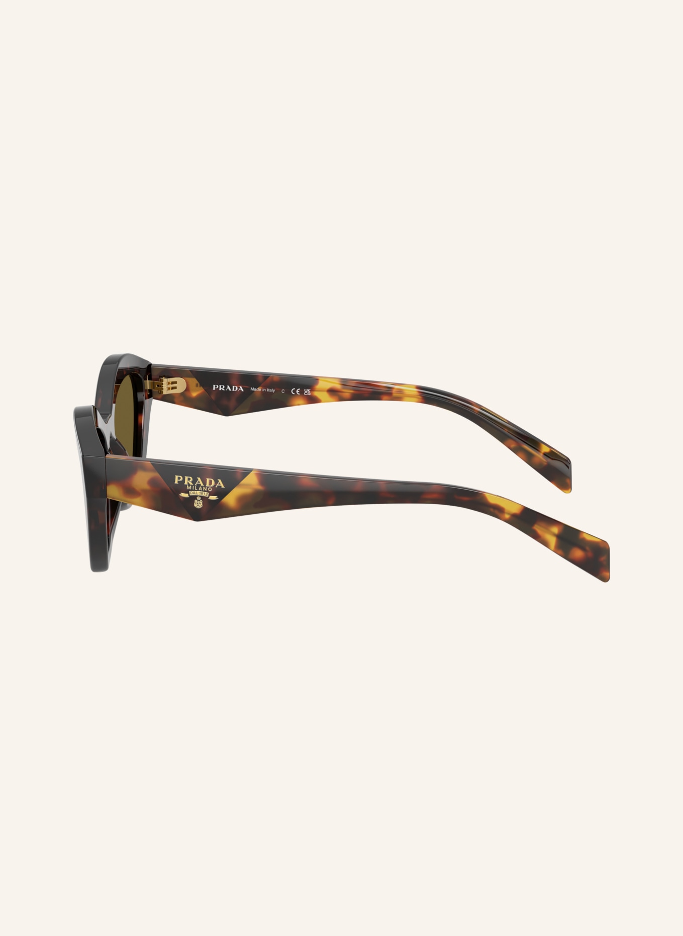 PRADA Lunettes de soleil PR A02S: HAVANA/ MARRON FONCÉ