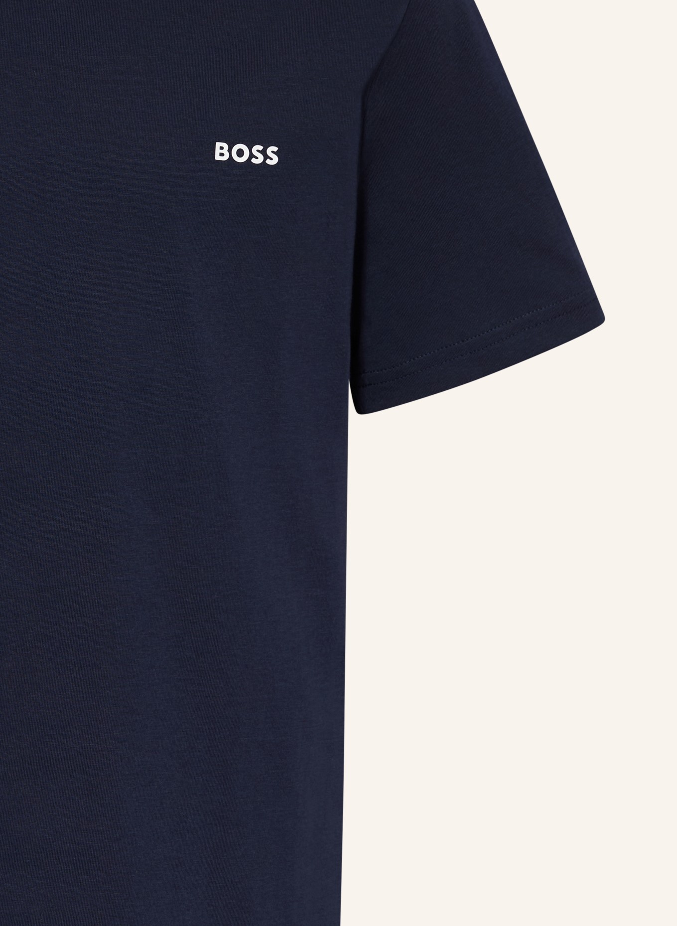 BOSS T-Shirt LOGO MIINI: DUNKELBLAU