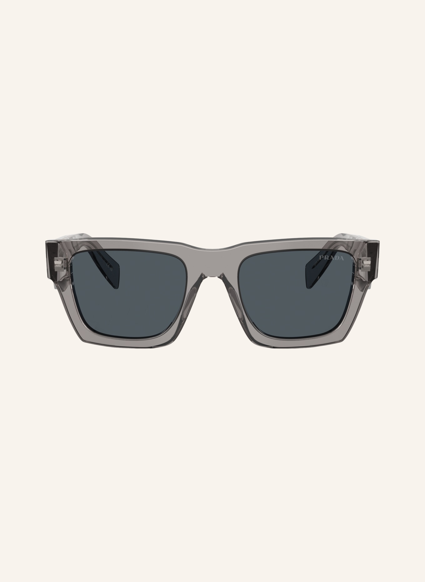 PRADA Sunglasses PR A06S: GRAY/ DARK GRAY