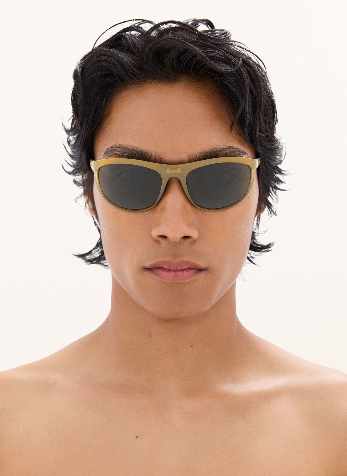 District Vision Multisportbrille TAKEYOSHI ALTITUDE: KHAKI/ DUNKELGRAU VERSPIEGELT