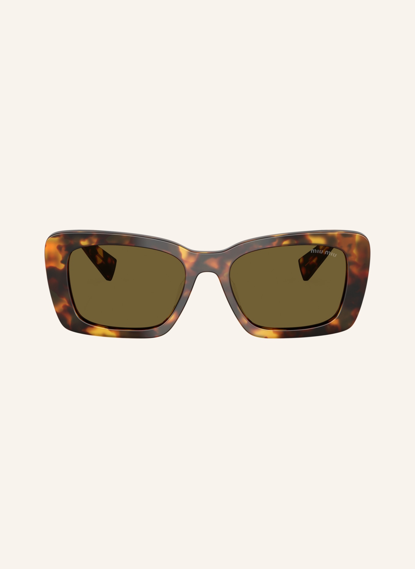 MIU MIU Sunglasses MU 07YS: HAVANA/ DARK BROWN