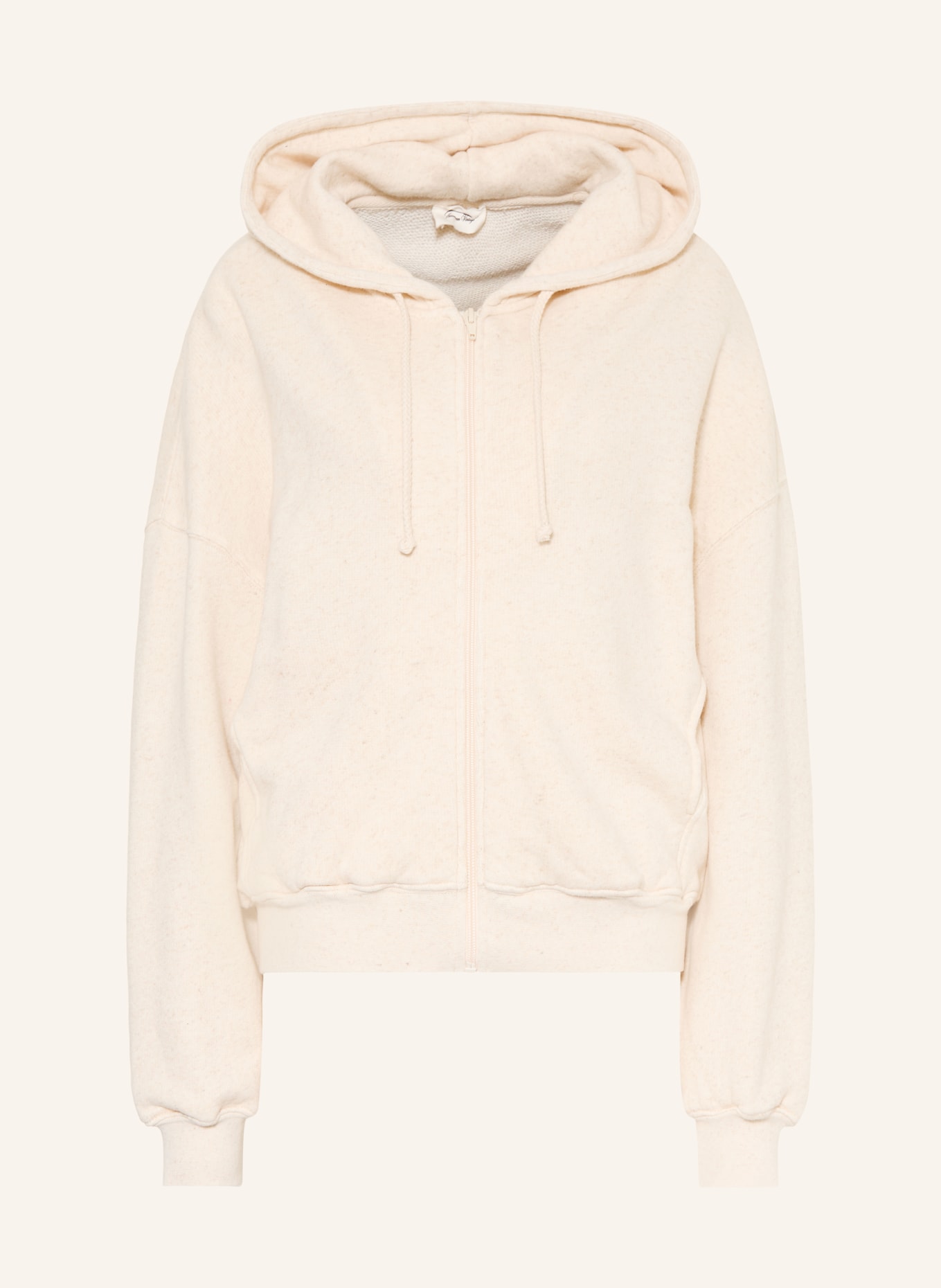 American Vintage Oversized-Sweatjacke ITONAY: ECRU