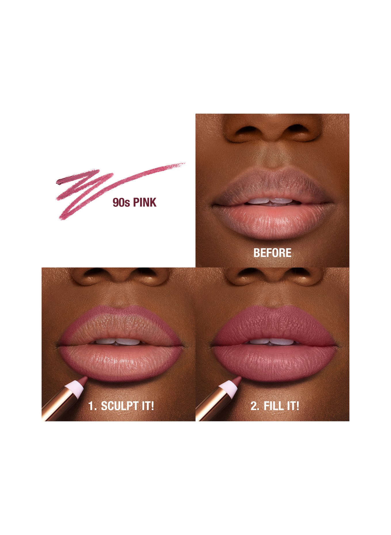 Charlotte Tilbury LIP CHEAT: 90'S PINK