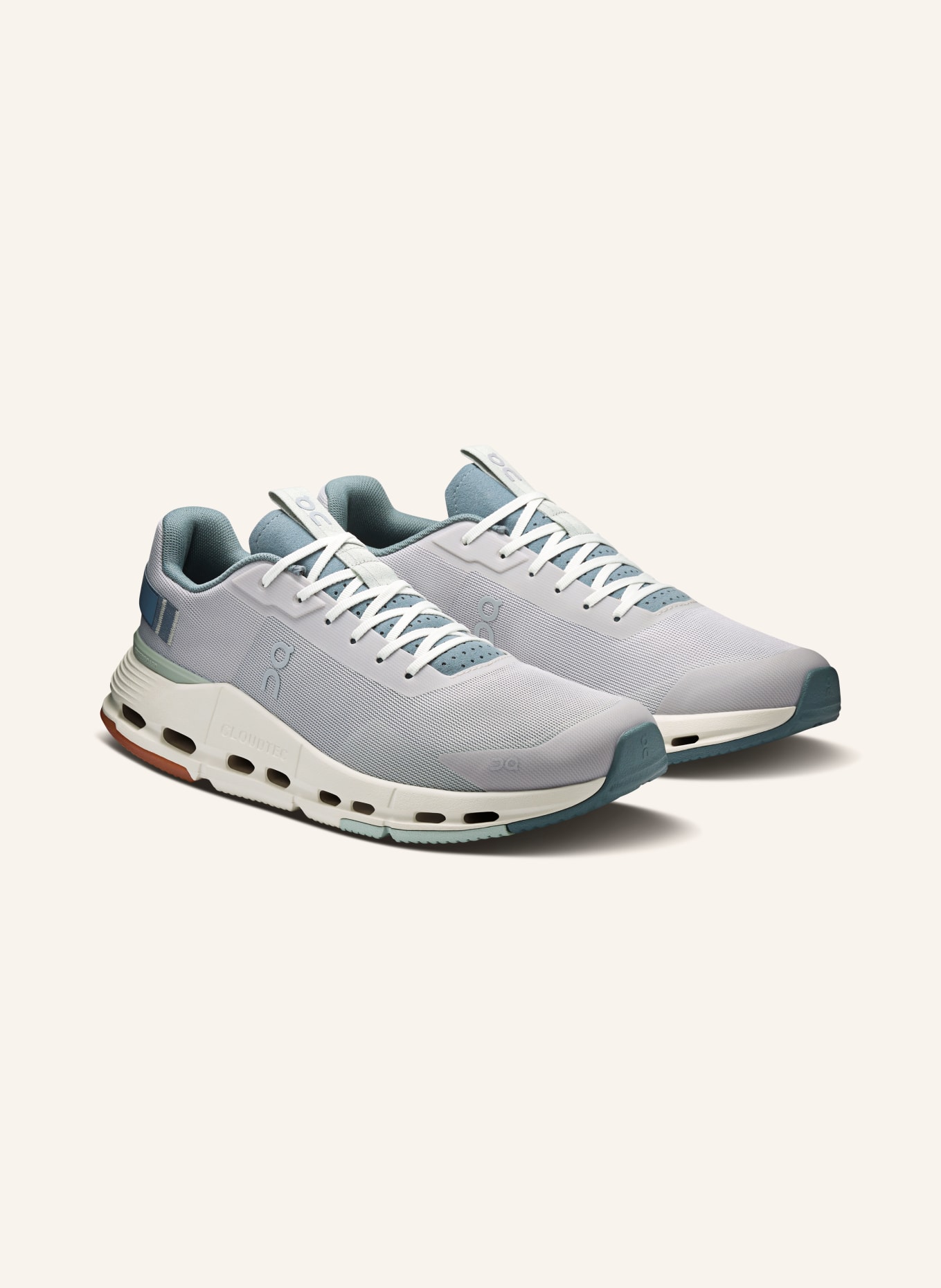 On CLOUDNOVA FORM 2 sneaker: LIGHT GREEN / GREEN