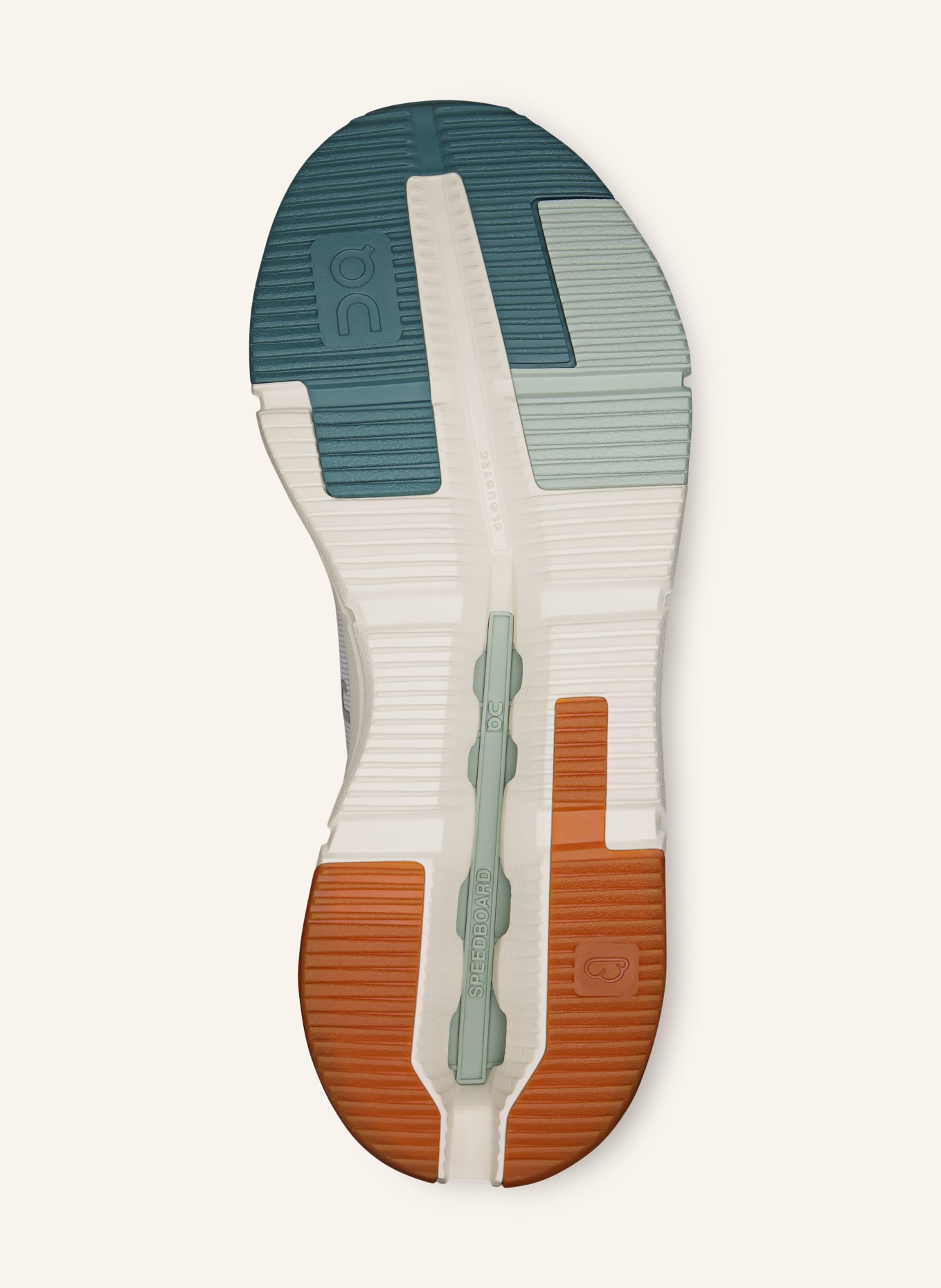 On CLOUDNOVA FORM 2 sneaker: LIGHT GREEN / GREEN