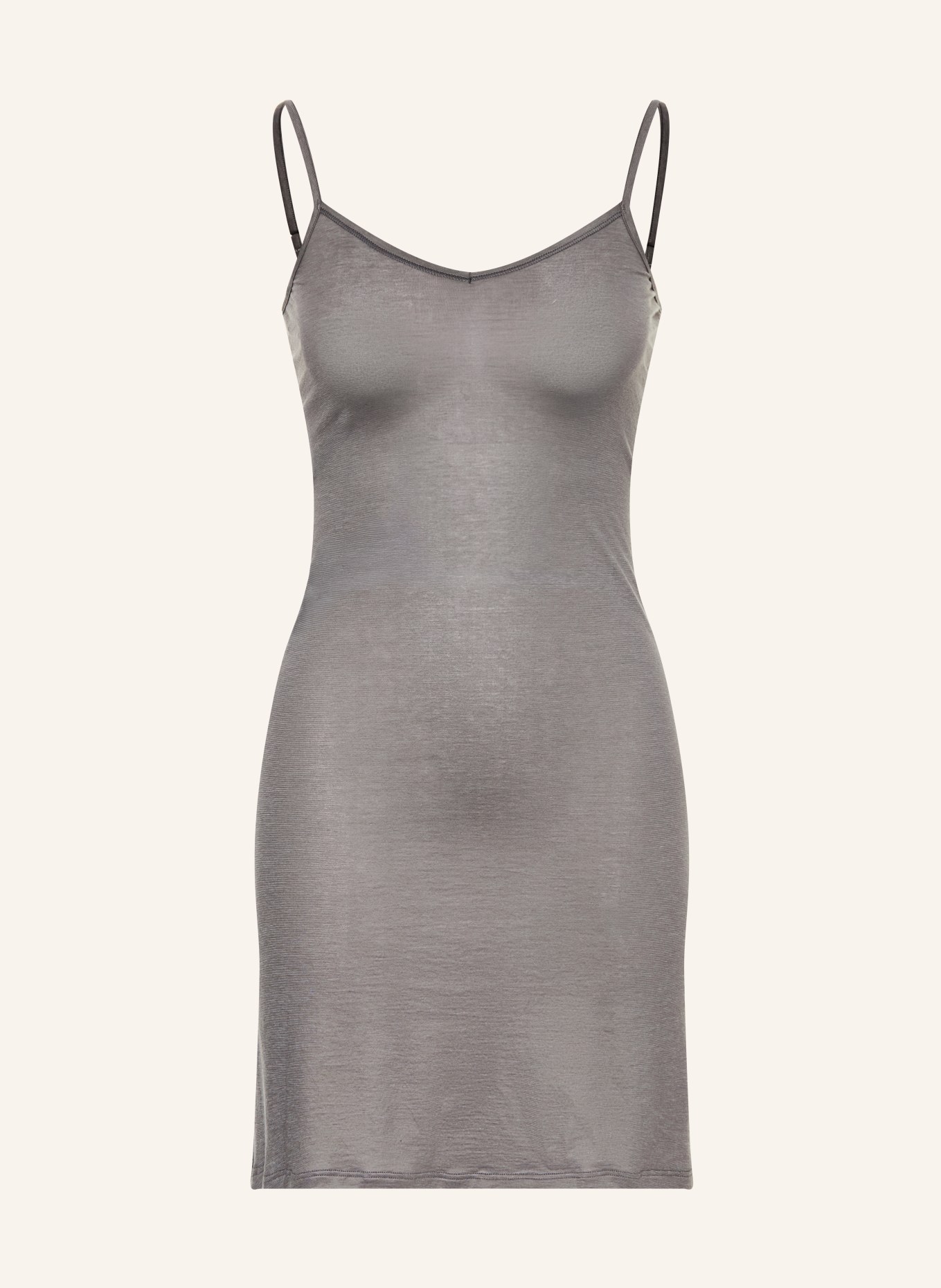 HANRO Unterkleid ULTRALIGHT: DUNKELGRAU