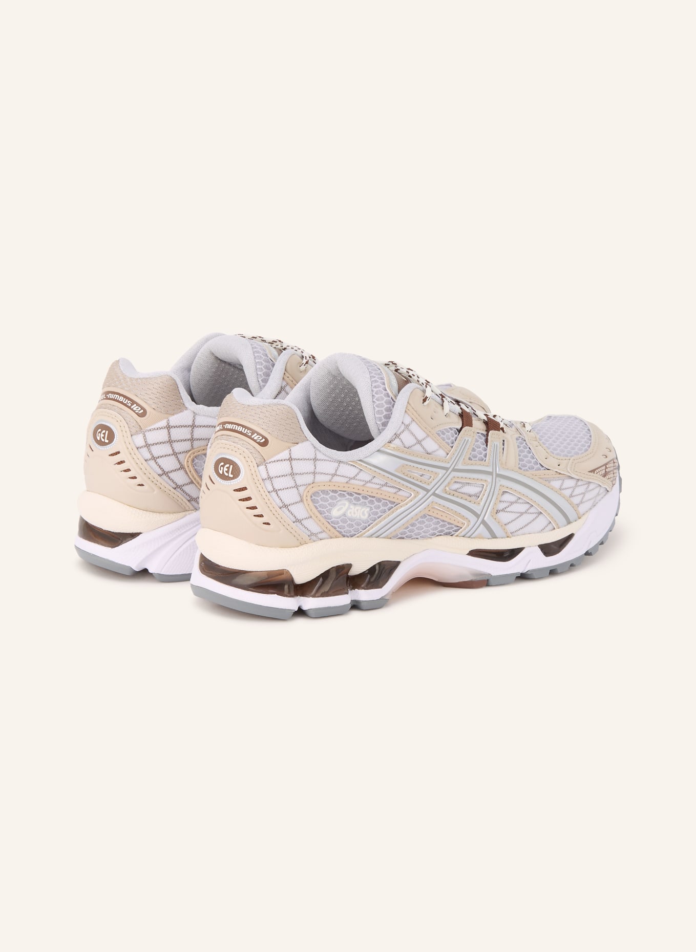 ASICS Sneakers GEL-NIMBUS 10.1: GRAY / SILVER / CREAM