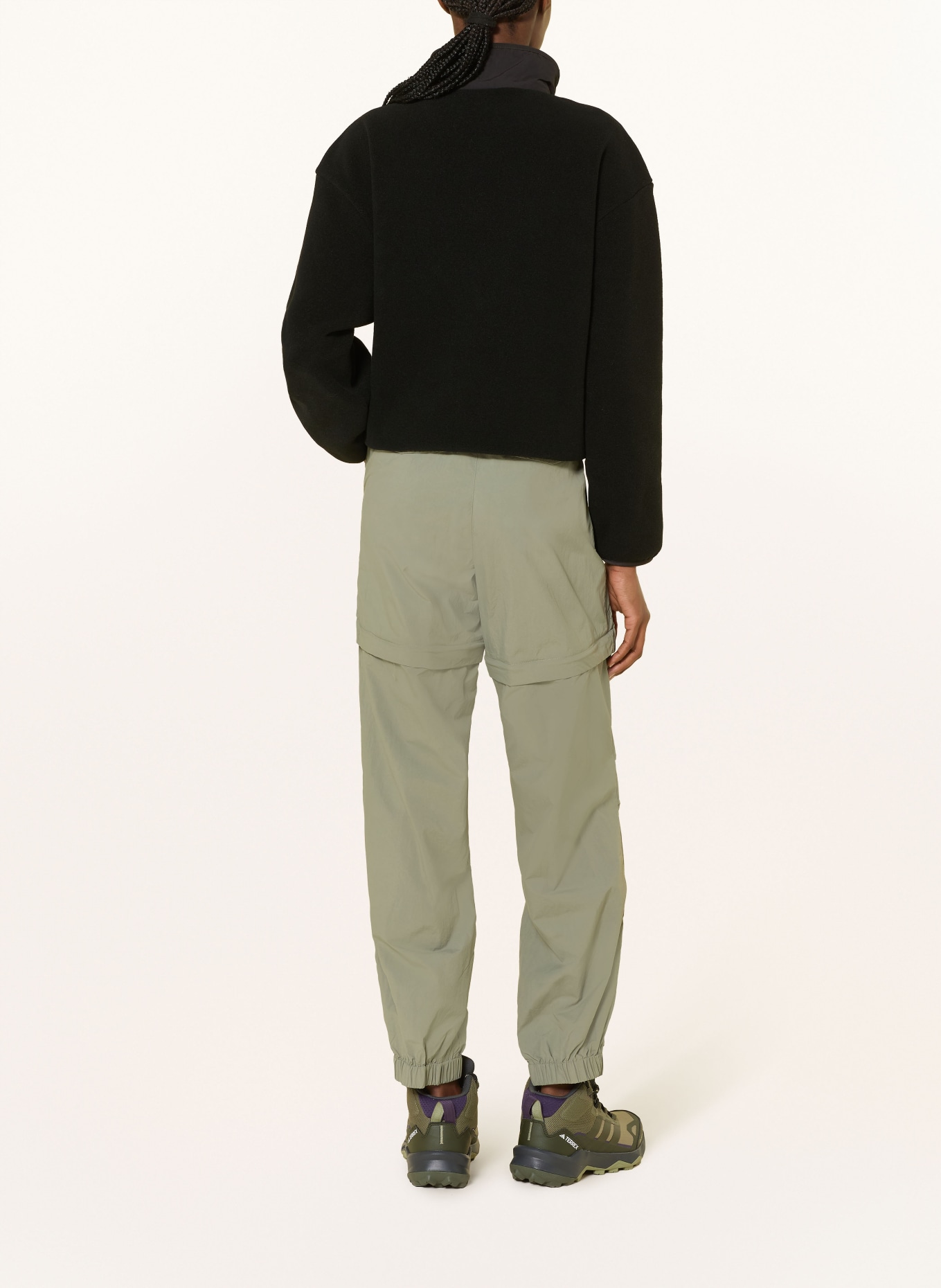 patagonia fleecejack: ZWART