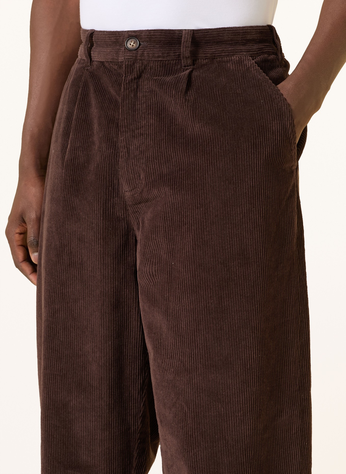 Barbour Cordchino STRETCH: DUNKELBRAUN