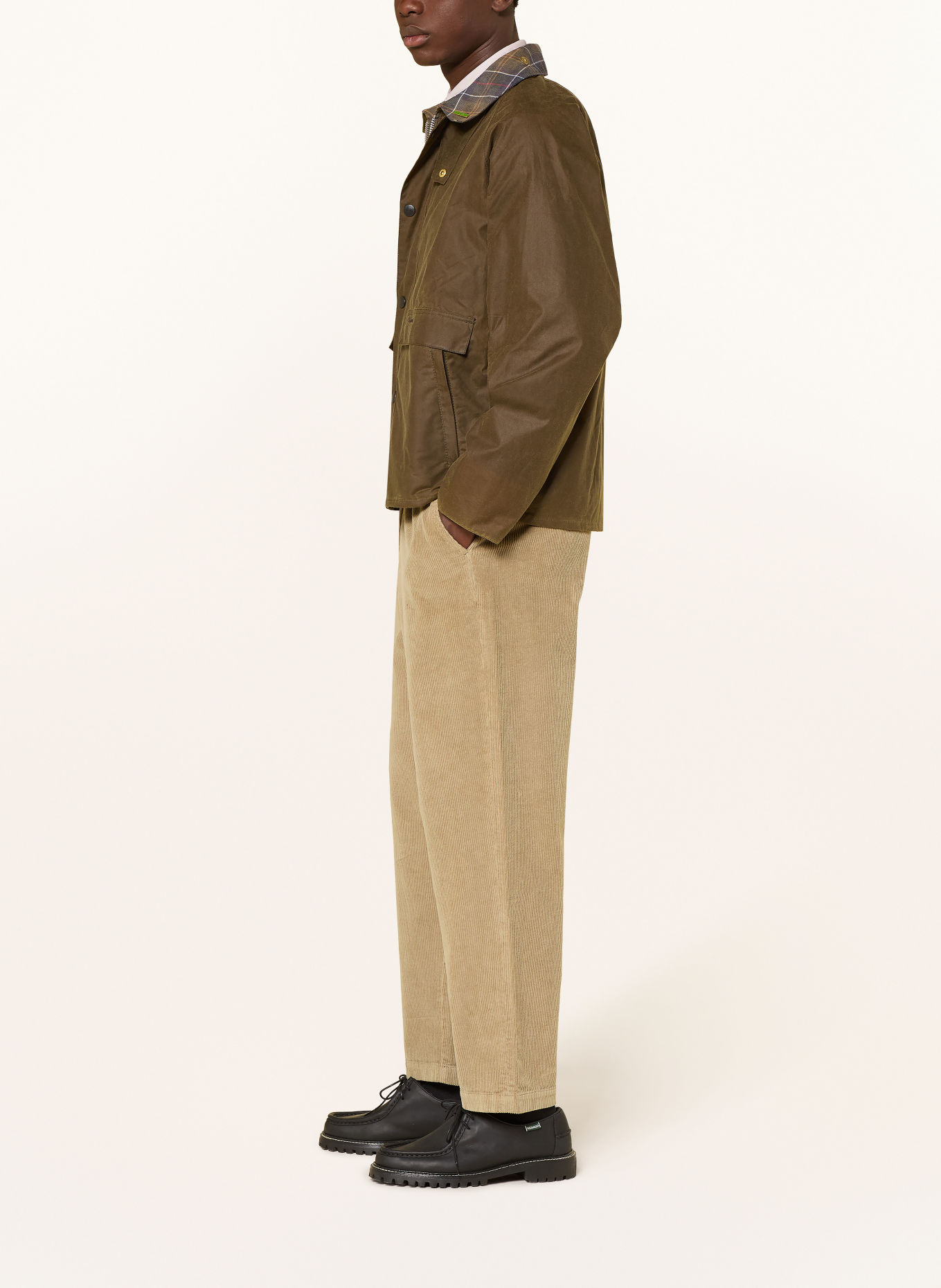 Barbour Cordchino STRETCH: HELLBRAUN