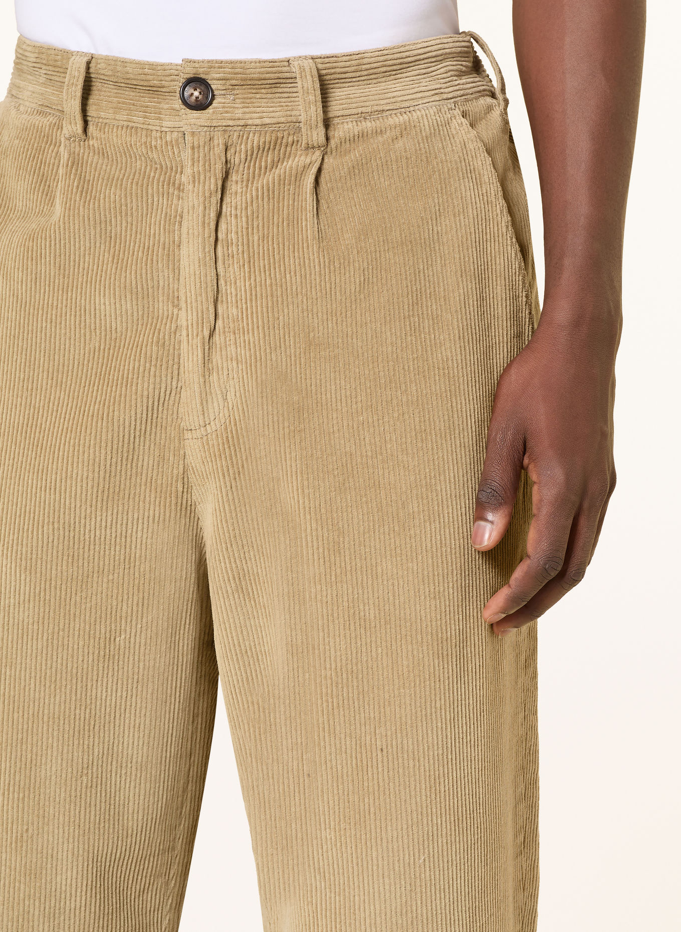 Barbour Cordchino STRETCH: HELLBRAUN