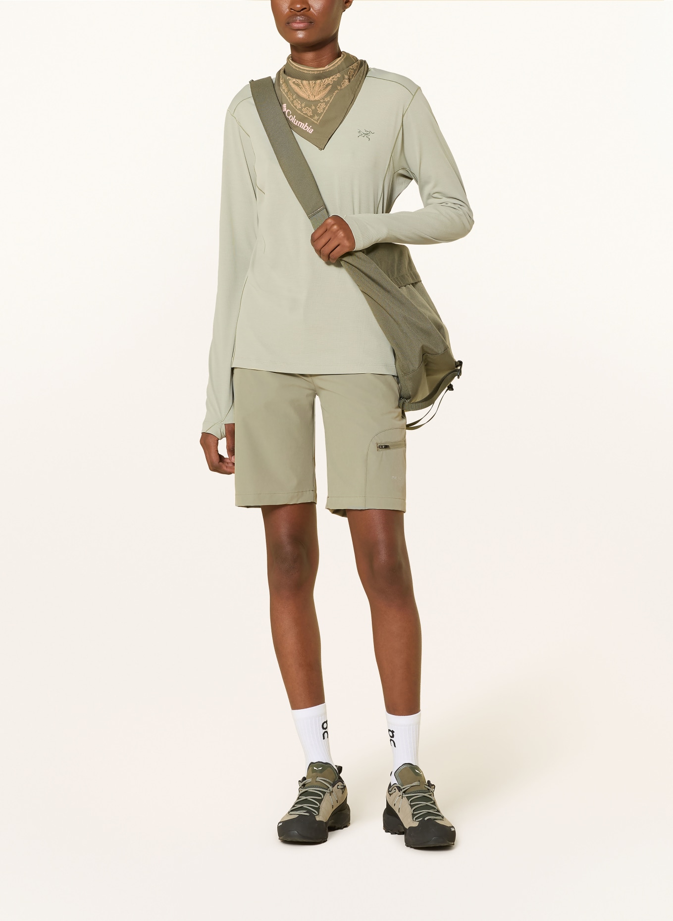 me°ru' Trekkingshorts: HELLGRÜN