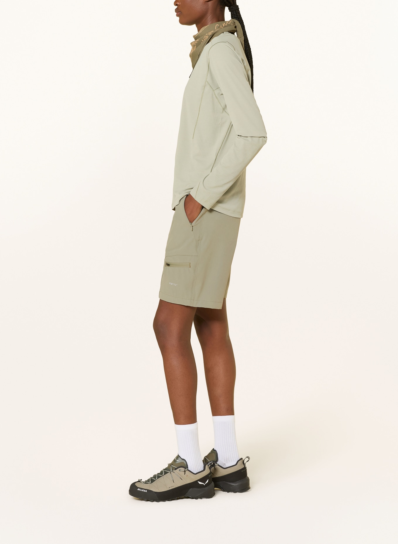 me°ru' Trekkingshorts: HELLGRÜN