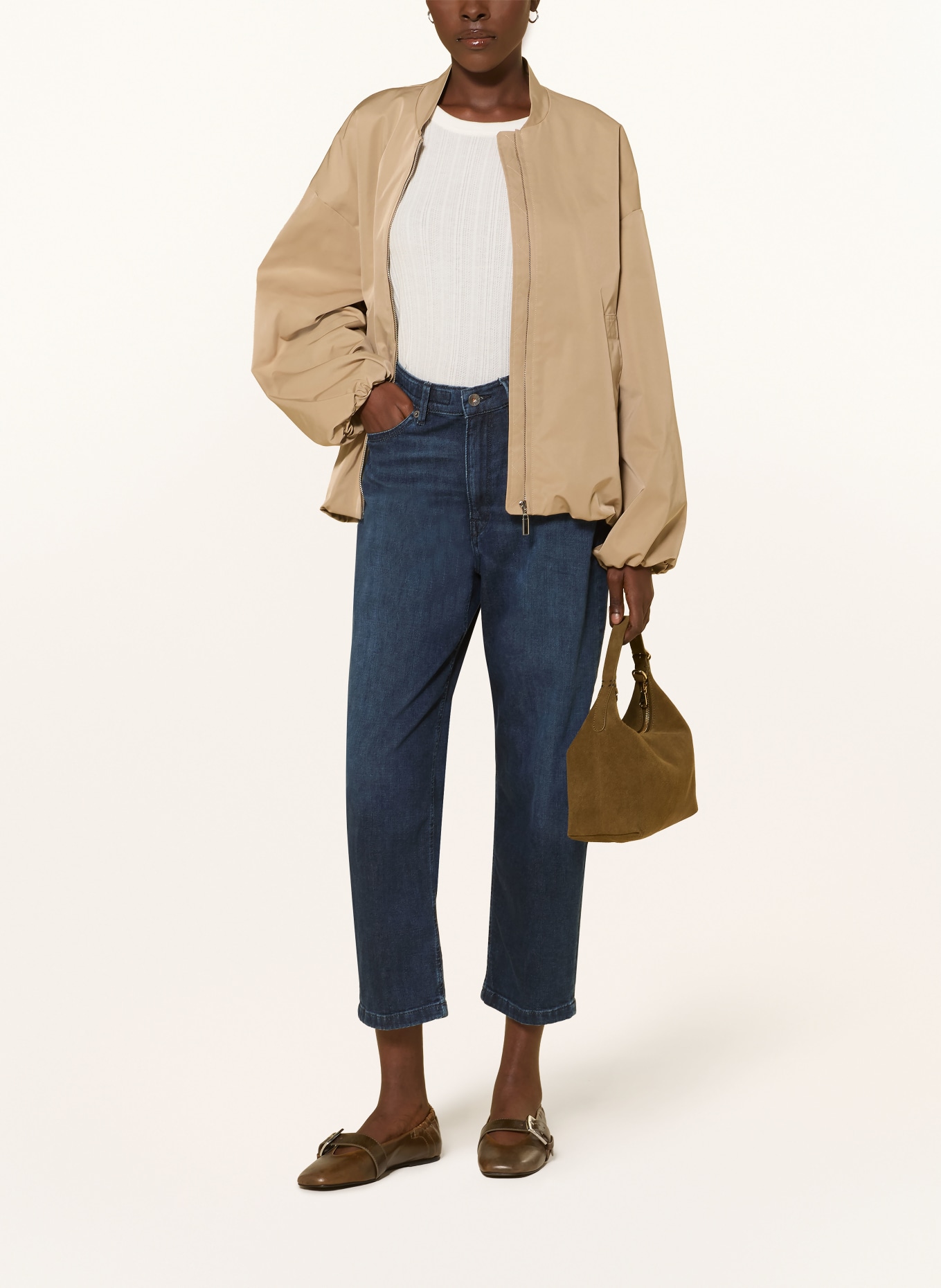 DRYKORN Cropped jeans FLOWN: 3100 BLAU