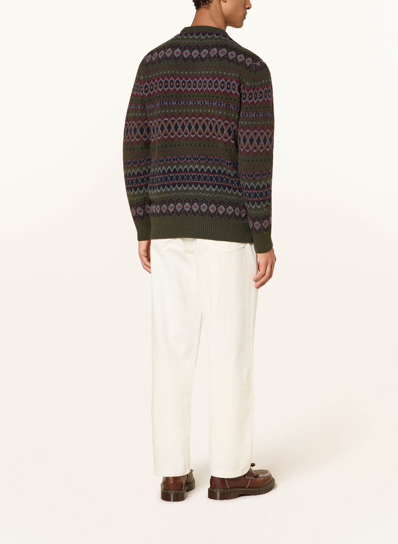 Barbour Pullover CASE: DUNKELGRÜN / DUNKELROT / DUNKELBLAU