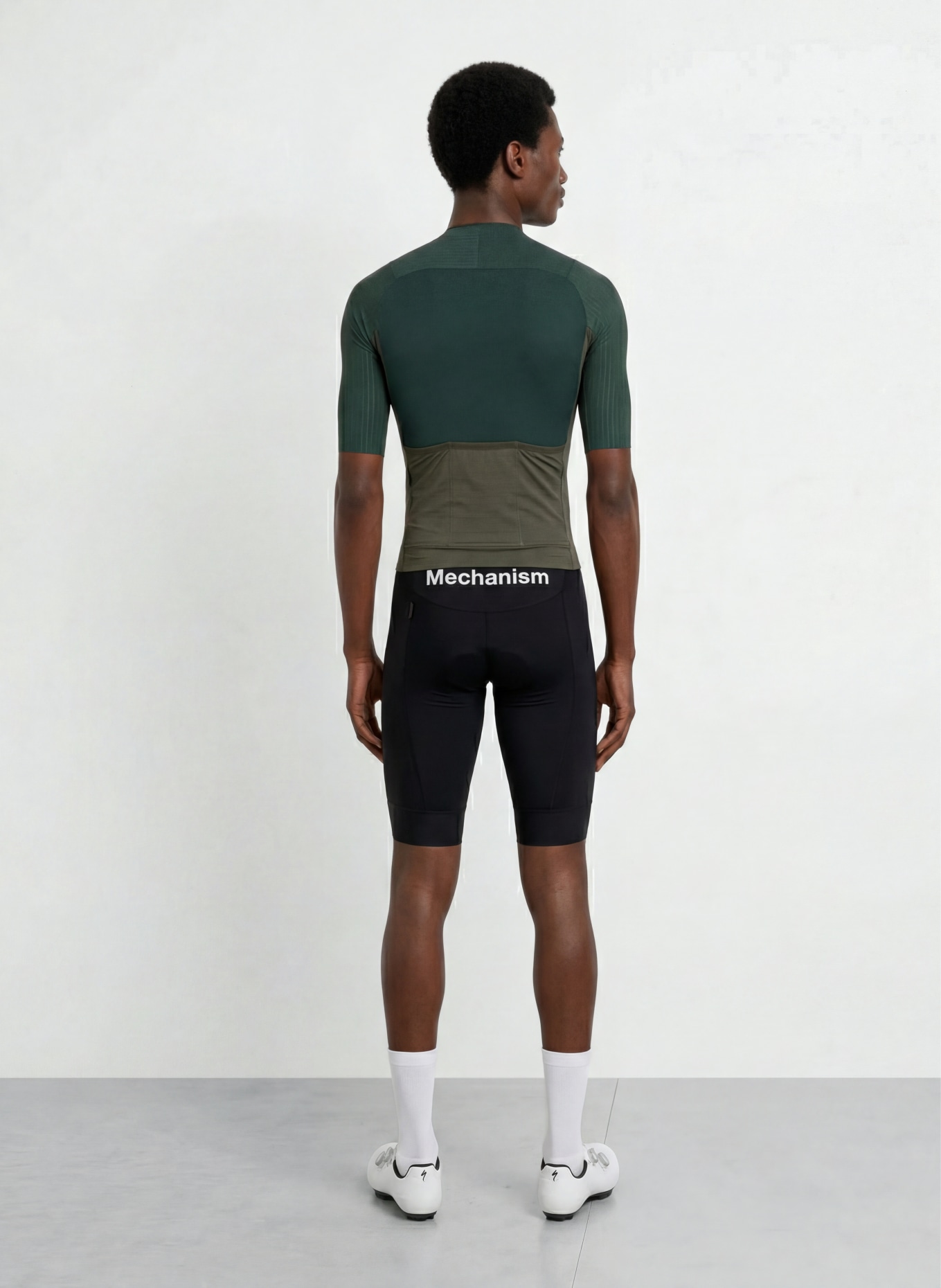 PAS NORMAL STUDIOS Radtrikot MECHANISM PRO: DUNKELGRÜN / KHAKI