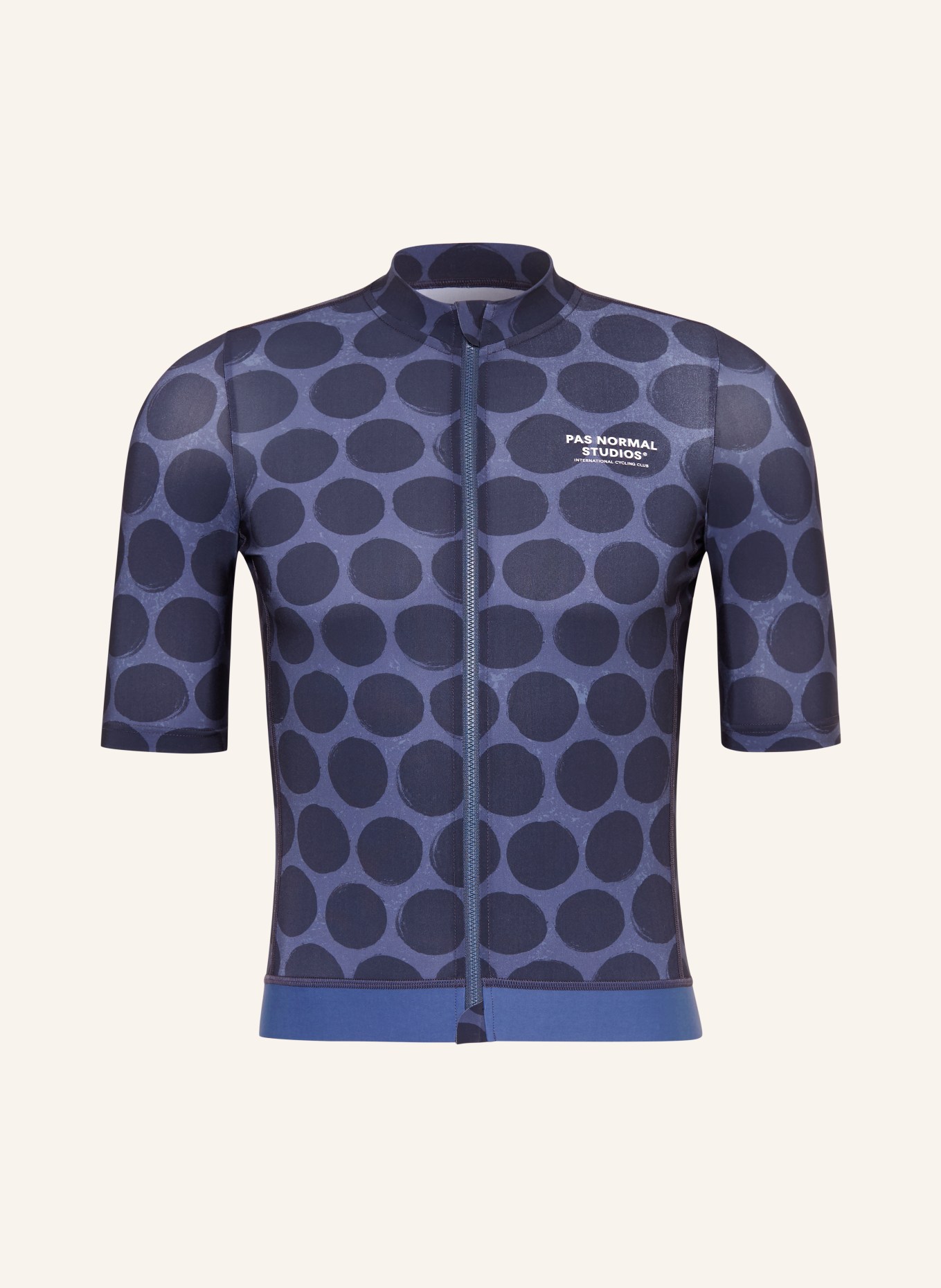 PAS NORMAL STUDIOS Radtrikot ESSENTIAL: DUNKELBLAU / BLAU