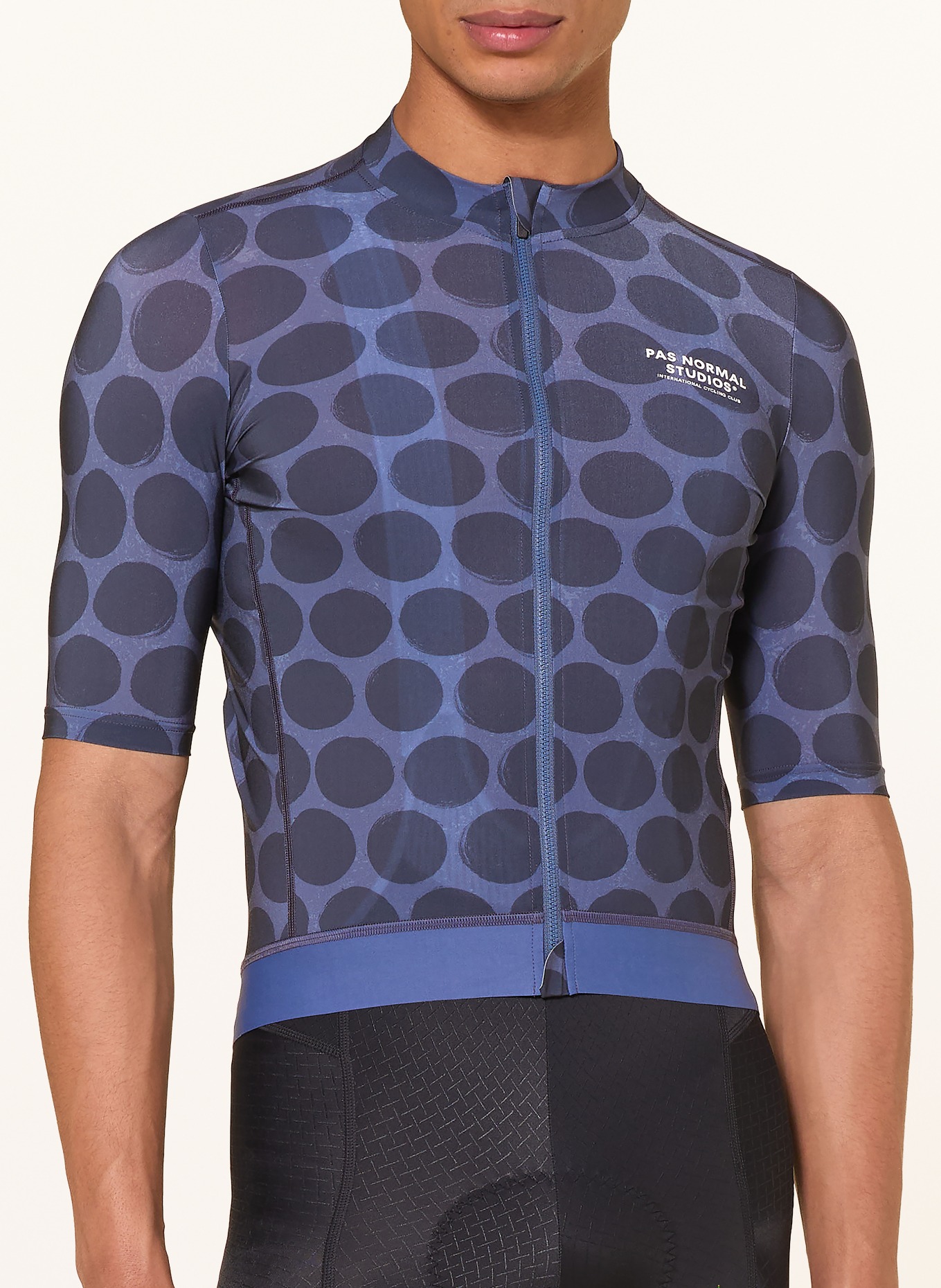 PAS NORMAL STUDIOS Radtrikot ESSENTIAL: DUNKELBLAU / BLAU