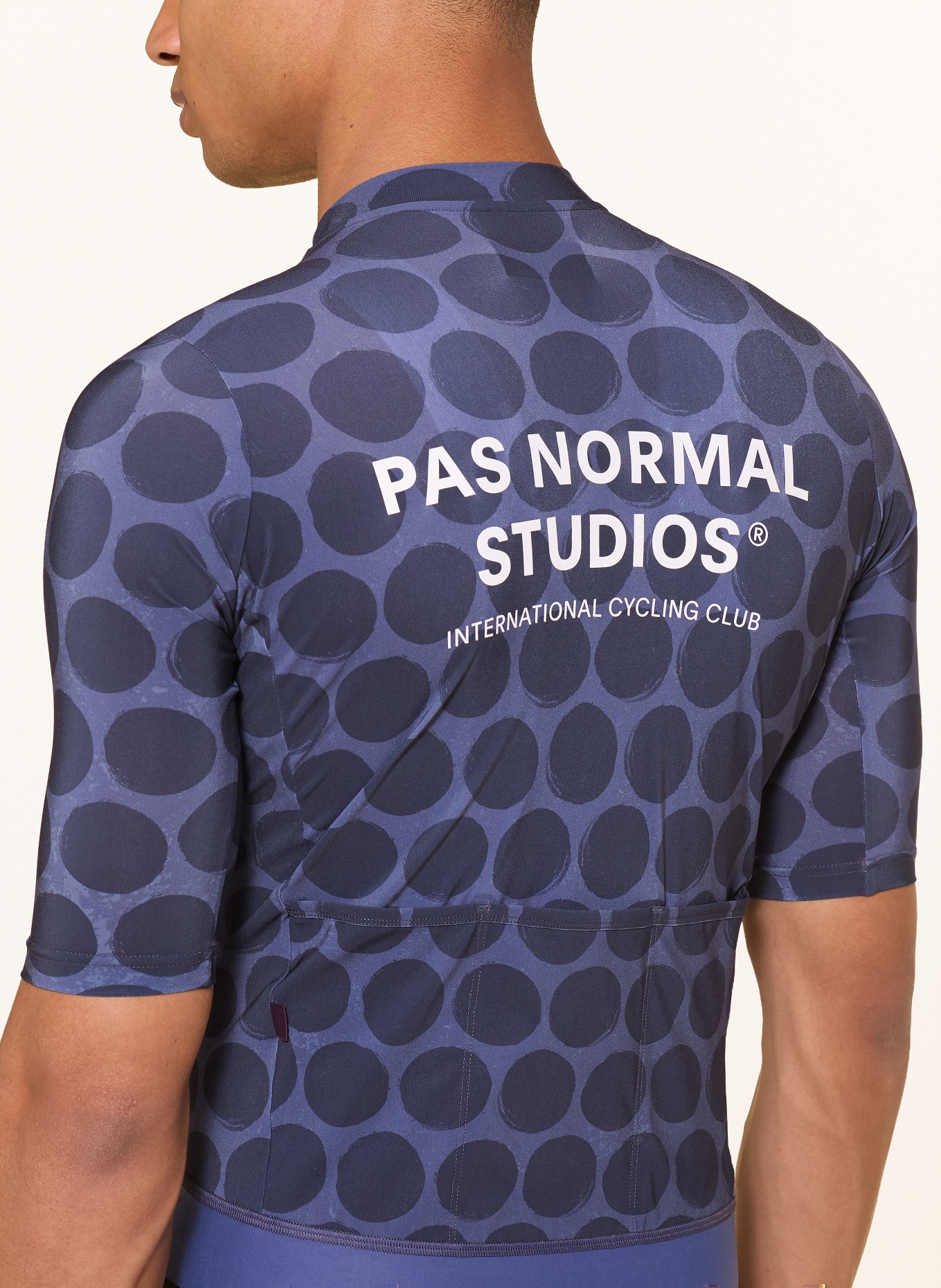 PAS NORMAL STUDIOS Radtrikot ESSENTIAL: DUNKELBLAU / BLAU
