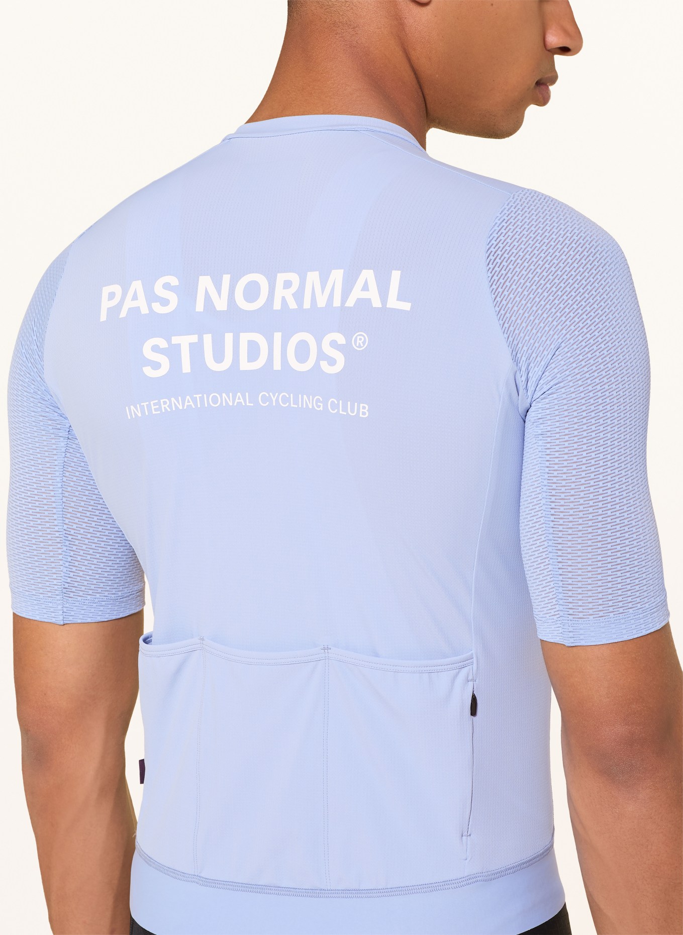 PAS NORMAL STUDIOS Radtrikot ESSENTIAL LIGHT: HELLBLAU