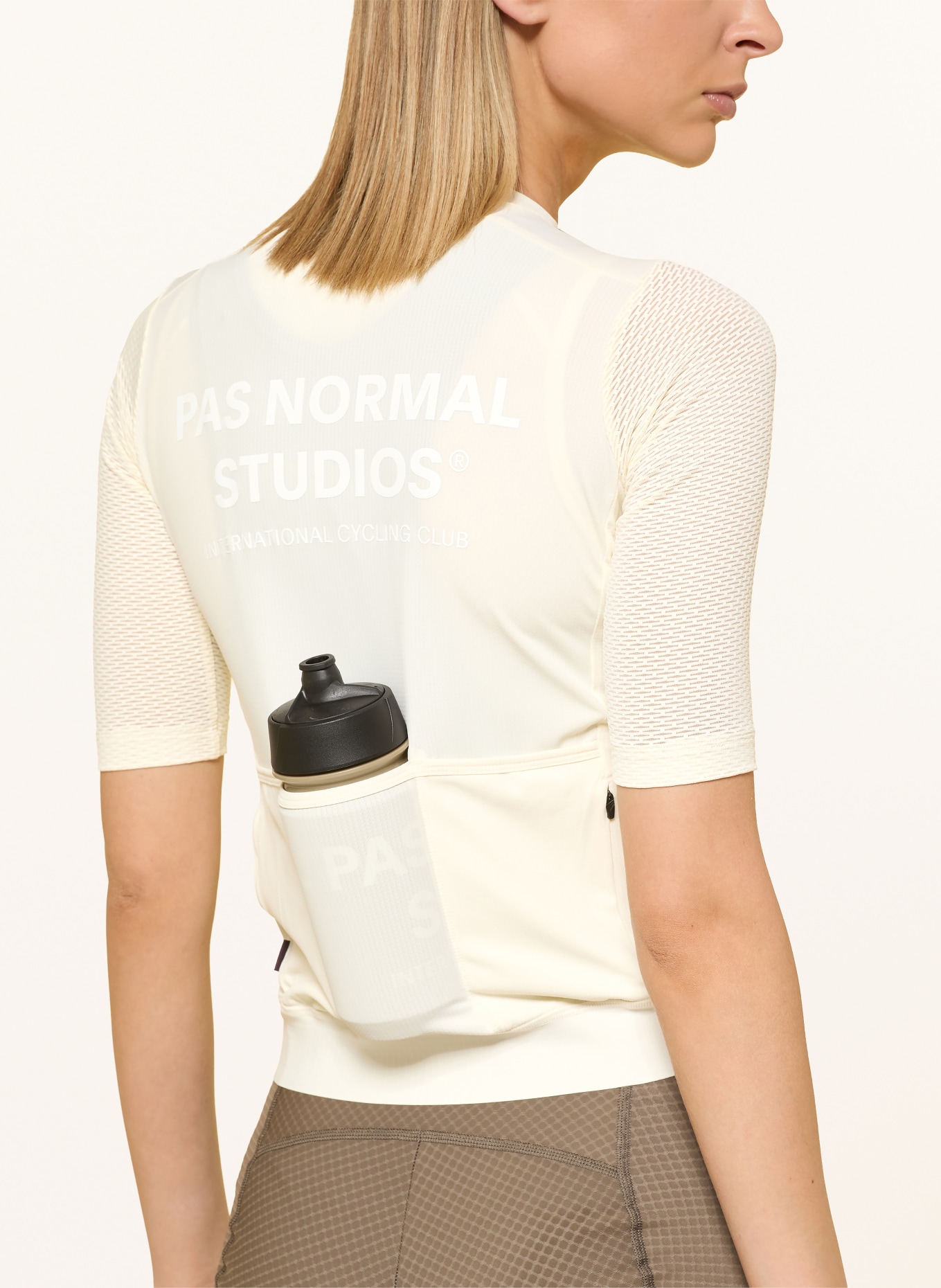 PAS NORMAL STUDIOS Radtrikot ESSENTIAL LIGHT: CREME