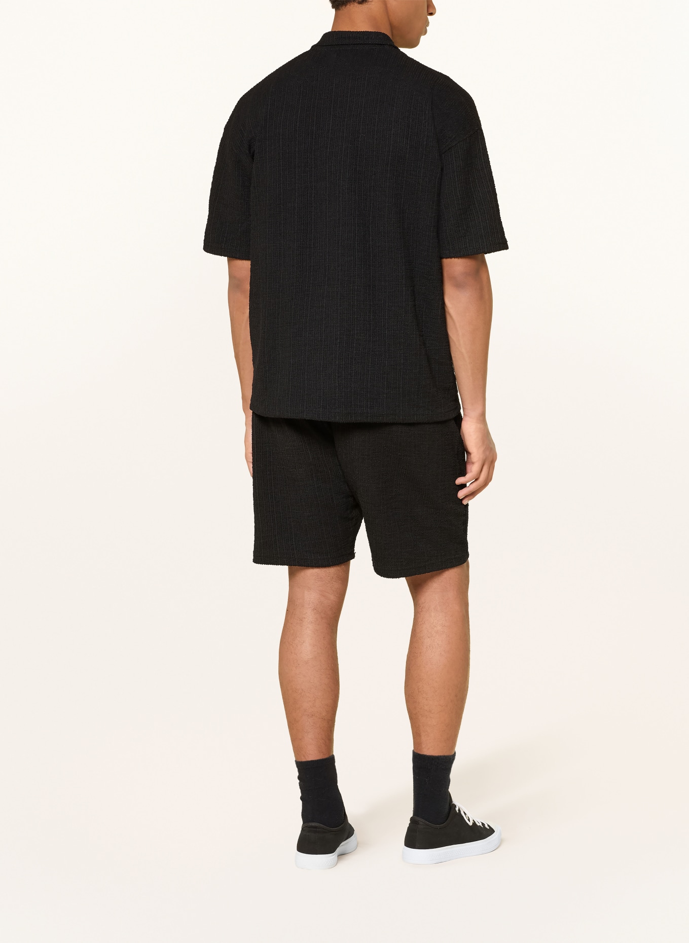 PEGADOR Koszula z klapami LIBCO comfort fit: CZARNY